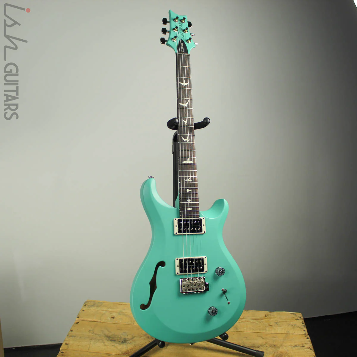 2019 PRS S2 Custom 22 Semi-Hollow Custom Satin Robin Egg’s Blue - Image 2