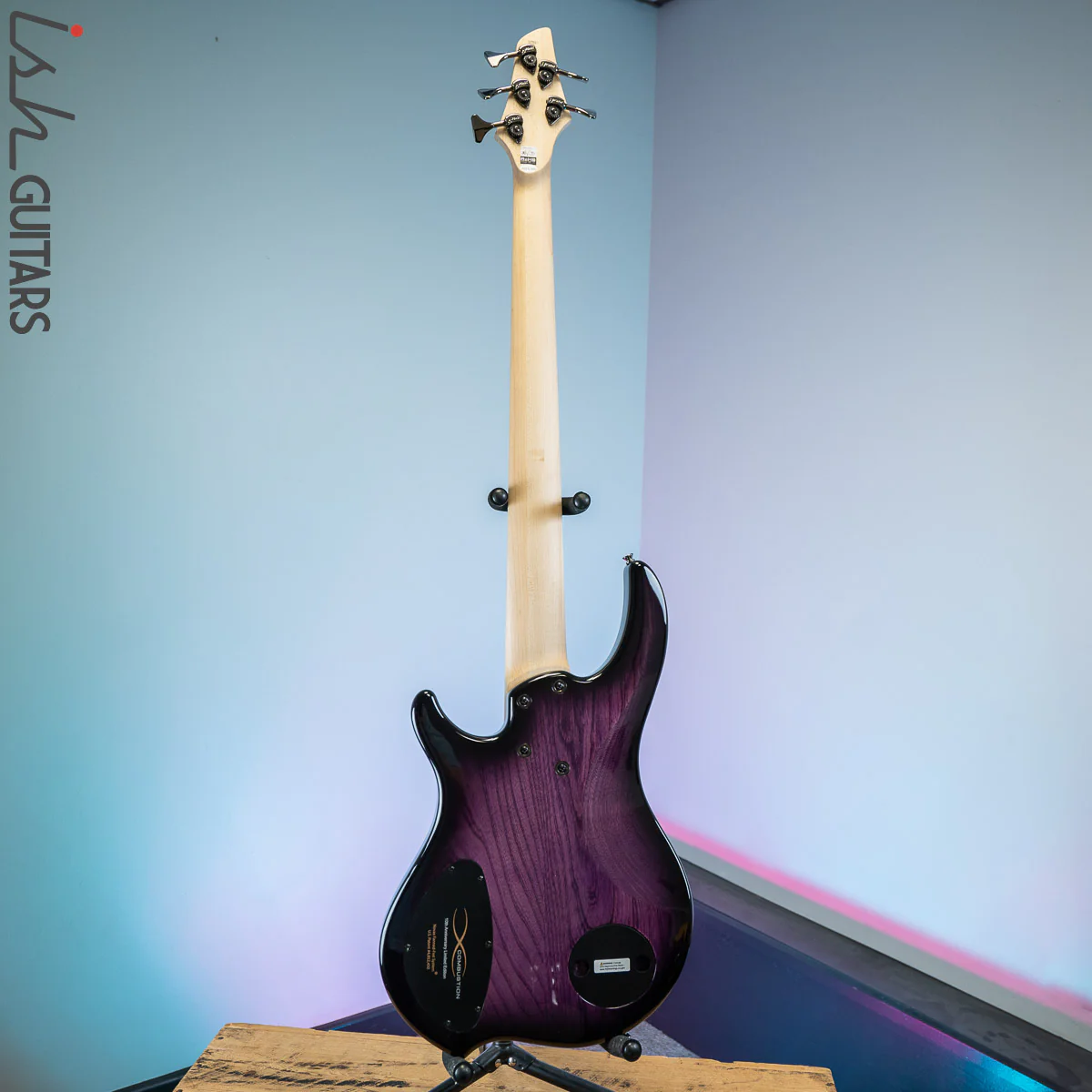 Dingwall 10th Anniversary Combustion 5-String 2 PUP Amethystburst Maple Fretboard - Image 7