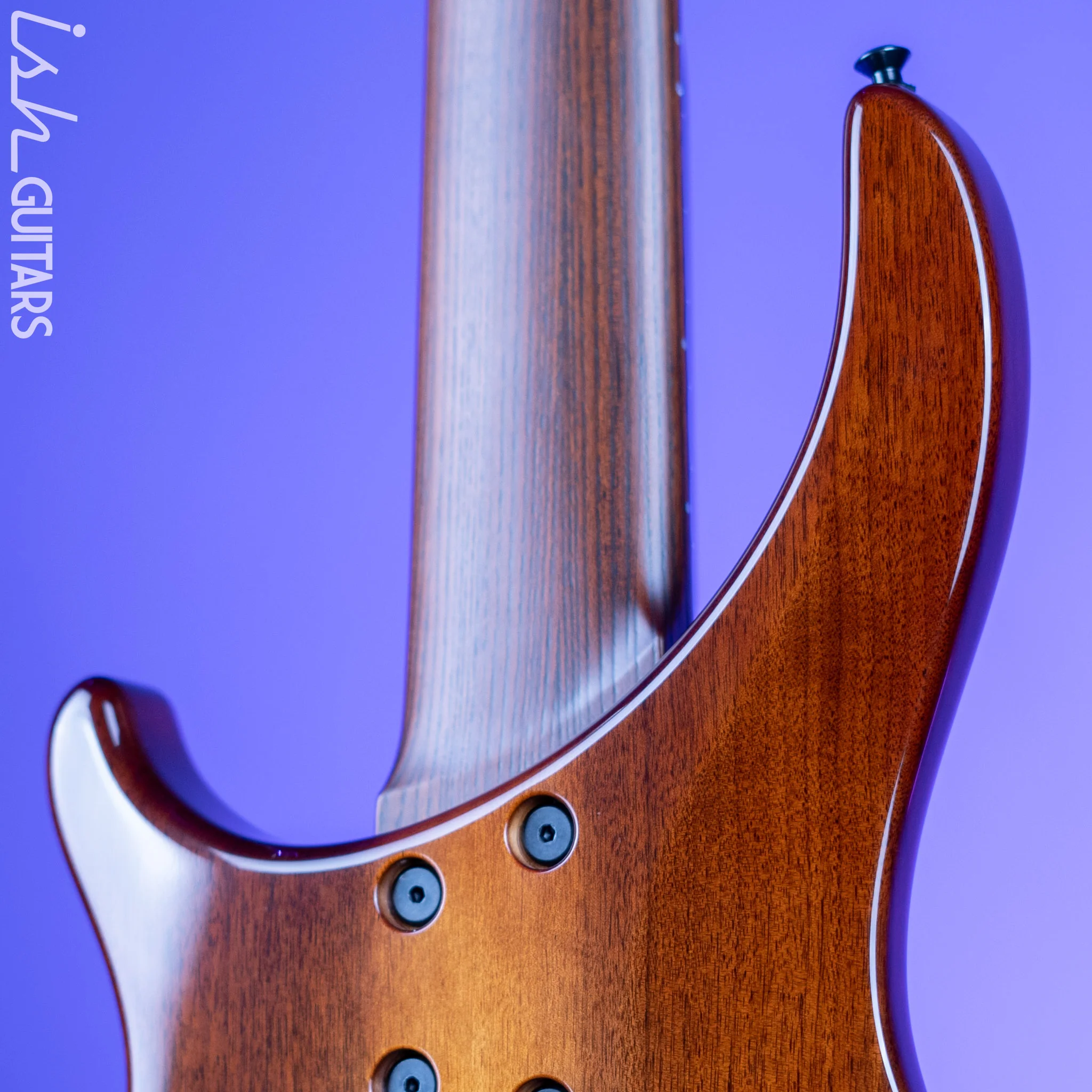 Dingwall Afterburner II 6-String Bass Natural Chambered Walnut NAMM 2022 - Image 10