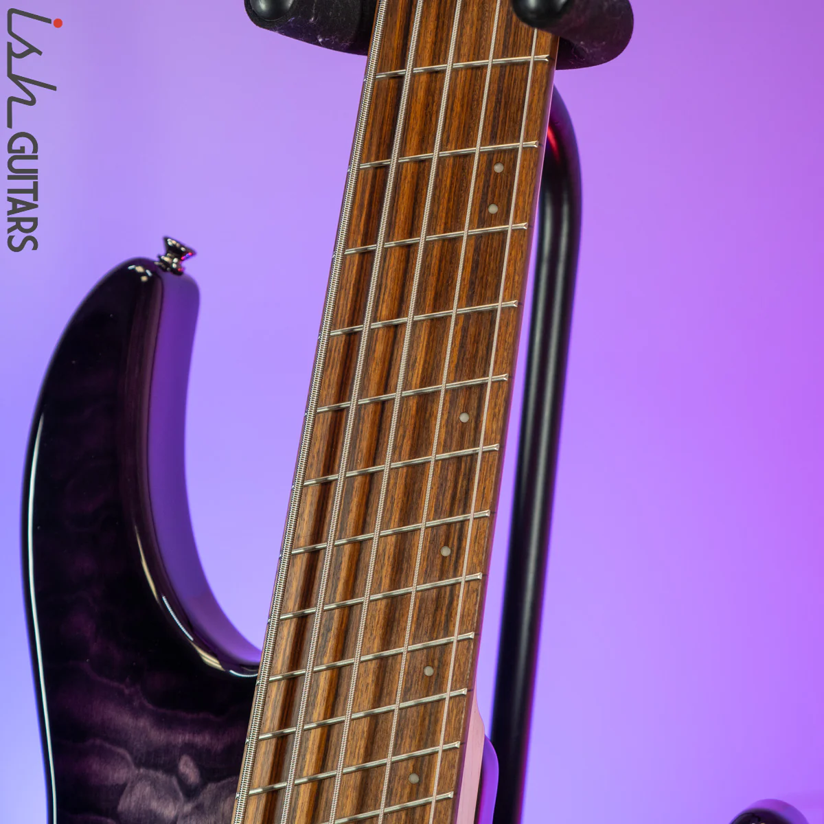 Dingwall 10th Anniversary Combustion 5-String 3 PUP Amethystburst Pau Ferro Fretboard - Image 6