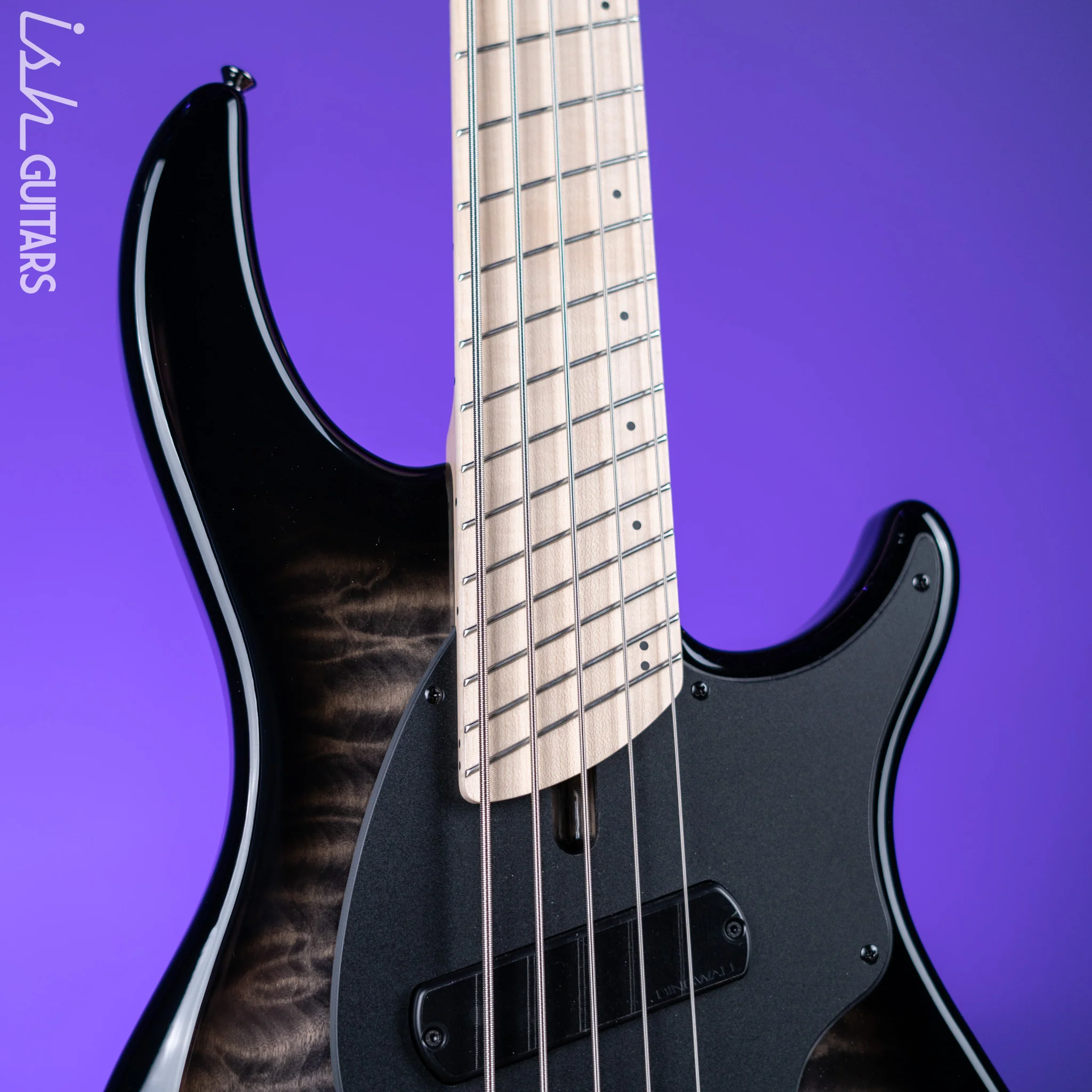 Dingwall Combustion 2 PUP 5-String Bass 2 Tone Blackburst Gloss - Image 3