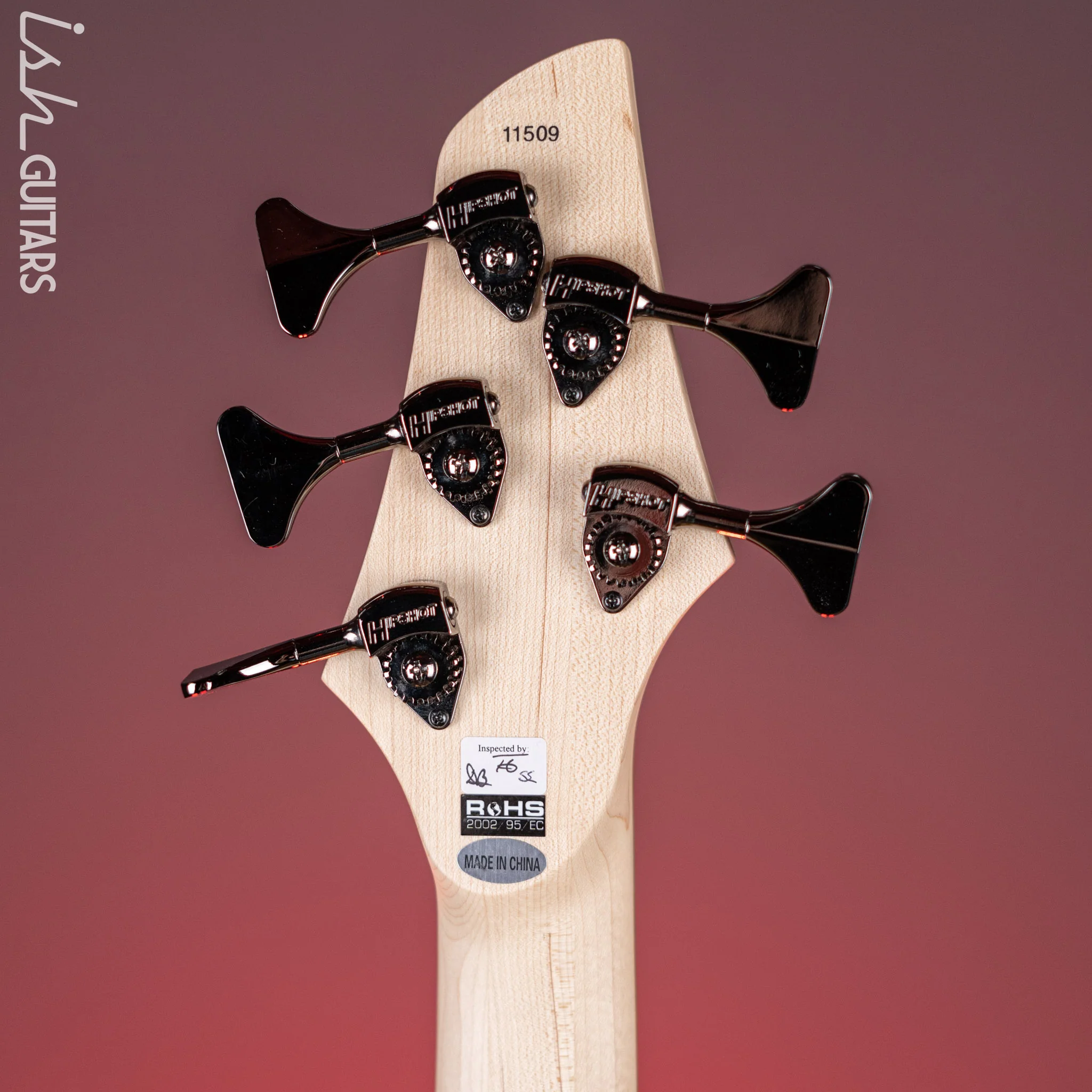 Dingwall Combustion 2 PUP 5-String Bass Indigoburst Gloss Pau Ferro Fretboard - Image 10