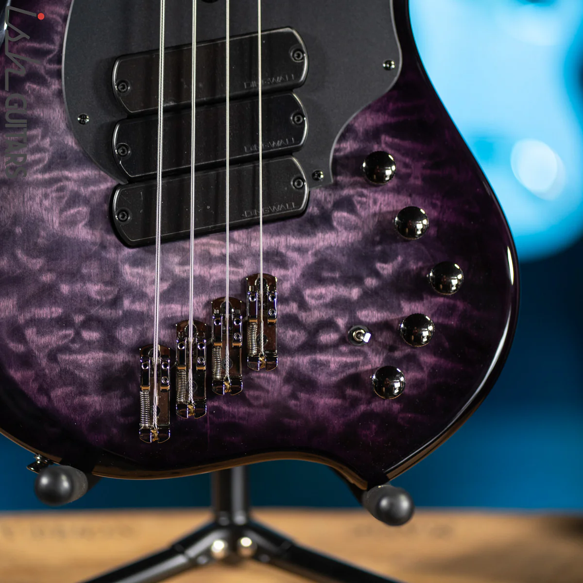 Dingwall Combustion 3 PUP 4-String Amethystburst - Image 4