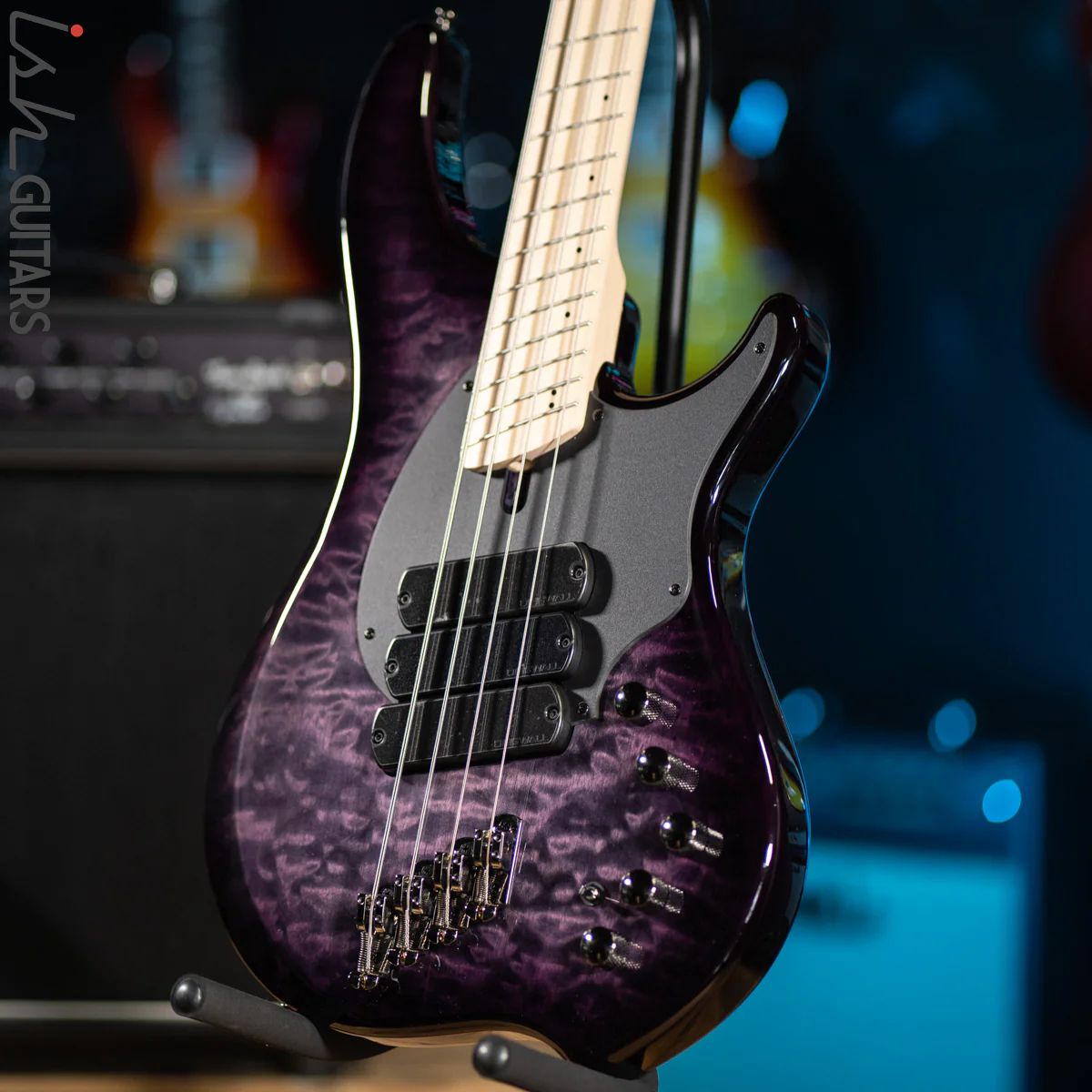 Dingwall Combustion 3 PUP 4-String Amethystburst - Image 5