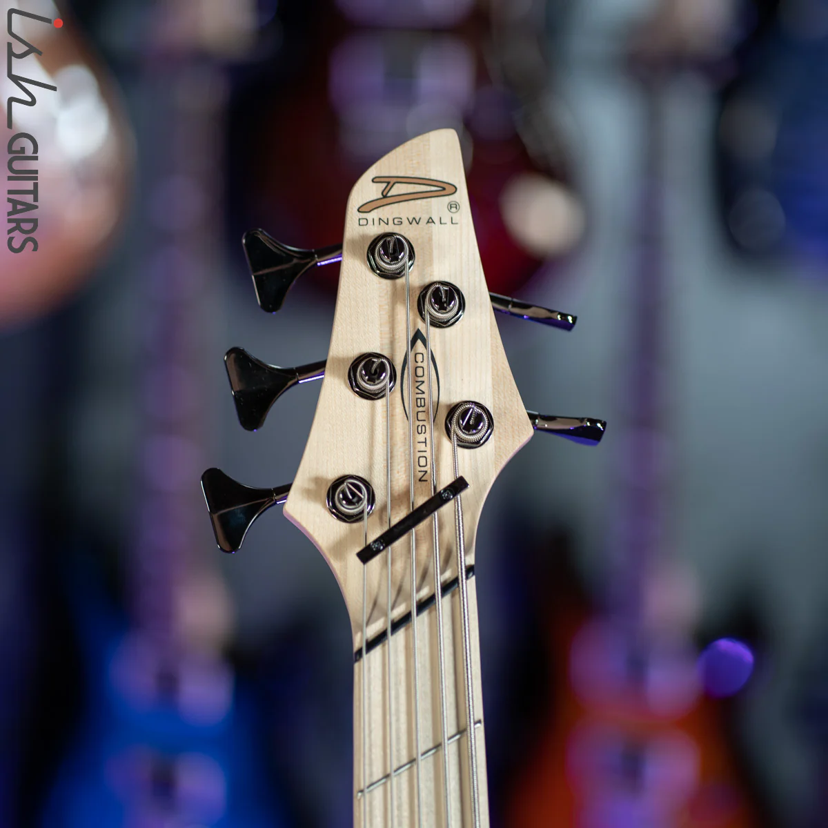 Dingwall Combustion 3 5-String Left Handed Bass Vintageburst - Image 6