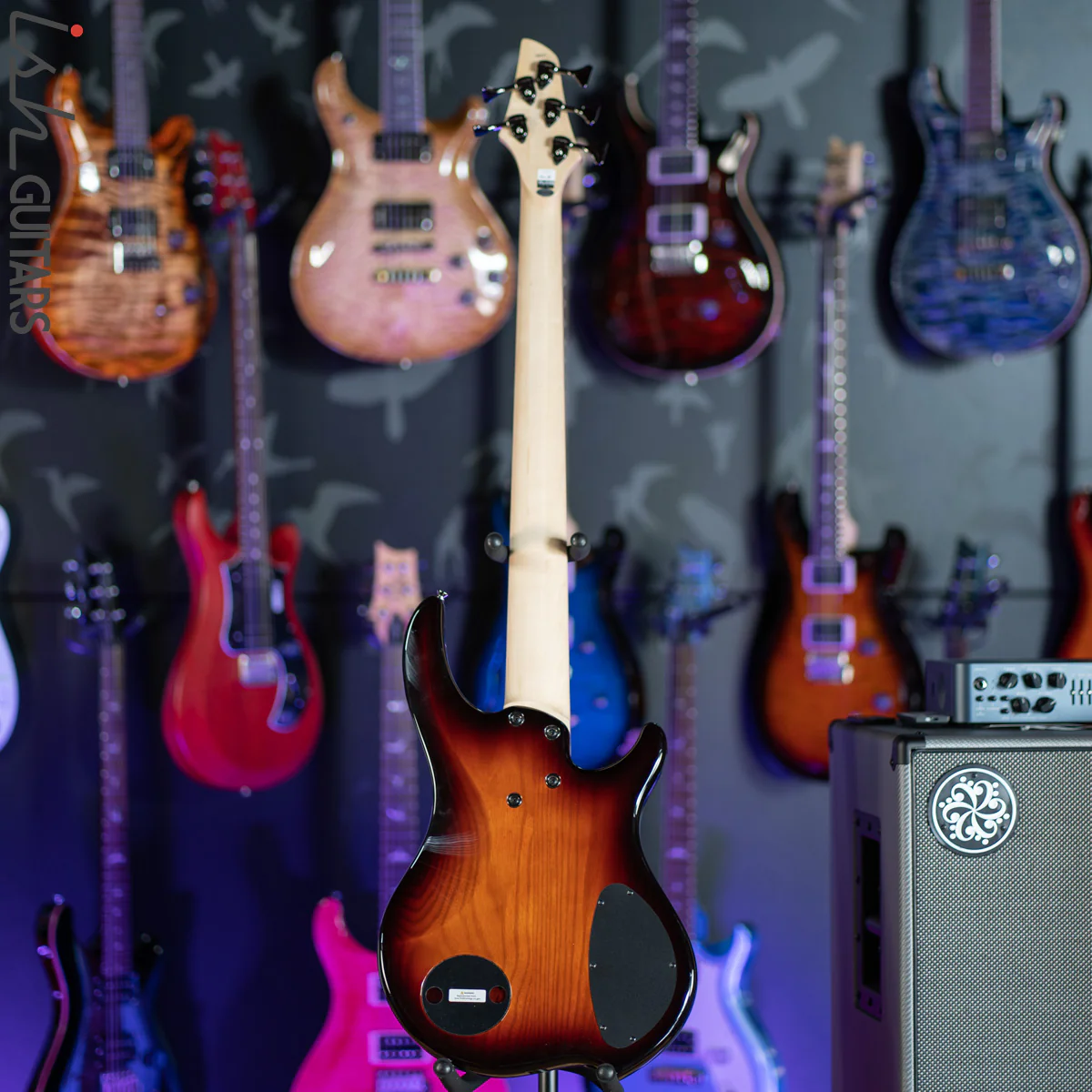 Dingwall Combustion 3 5-String Left Handed Bass Vintageburst - Image 7