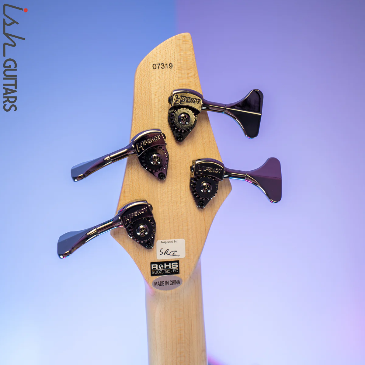Dingwall Combustion 4-String 3 Pickup Whalepool Burst - Image 11