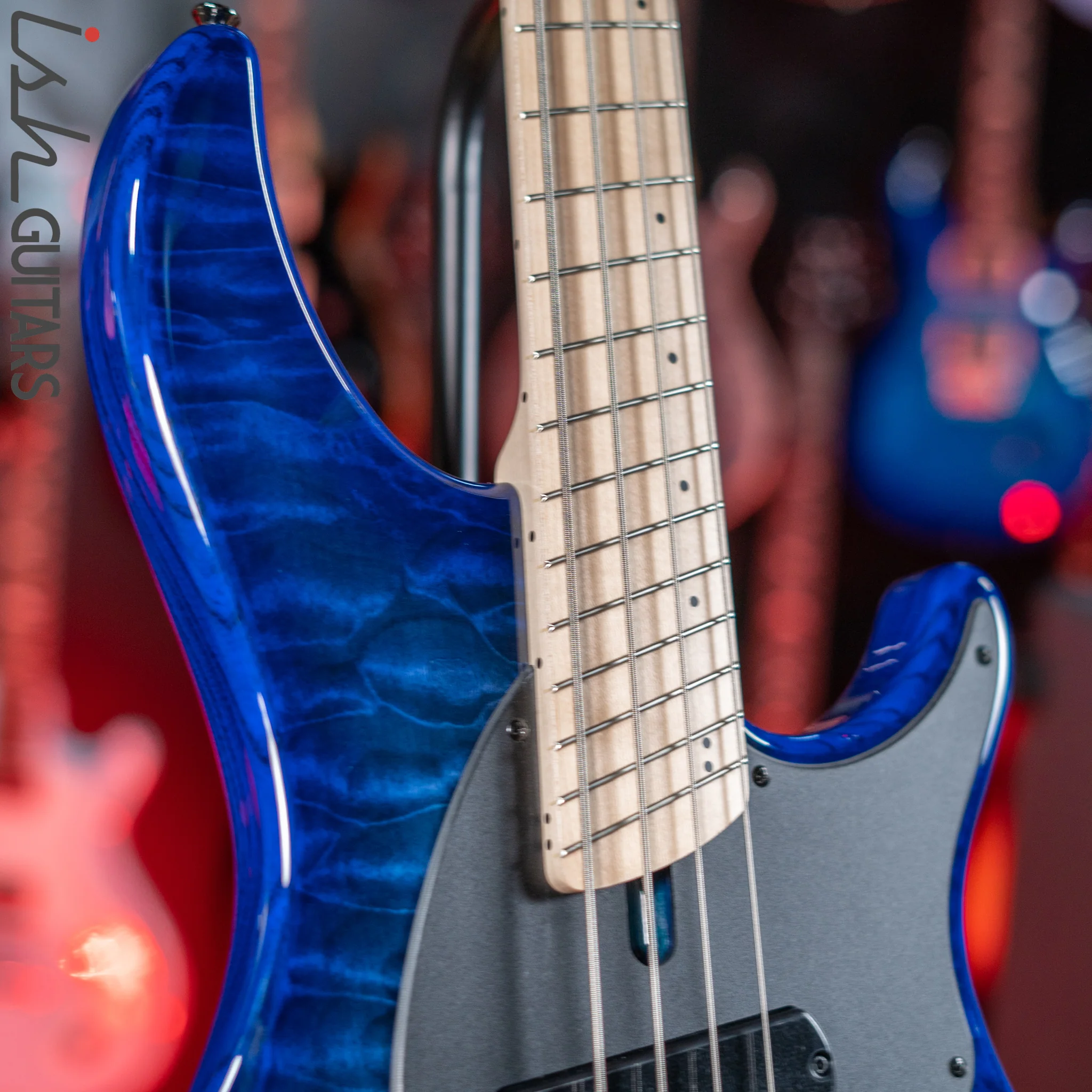 Dingwall Combustion 4-String Bass 2-PUP Indigoburst - Image 3