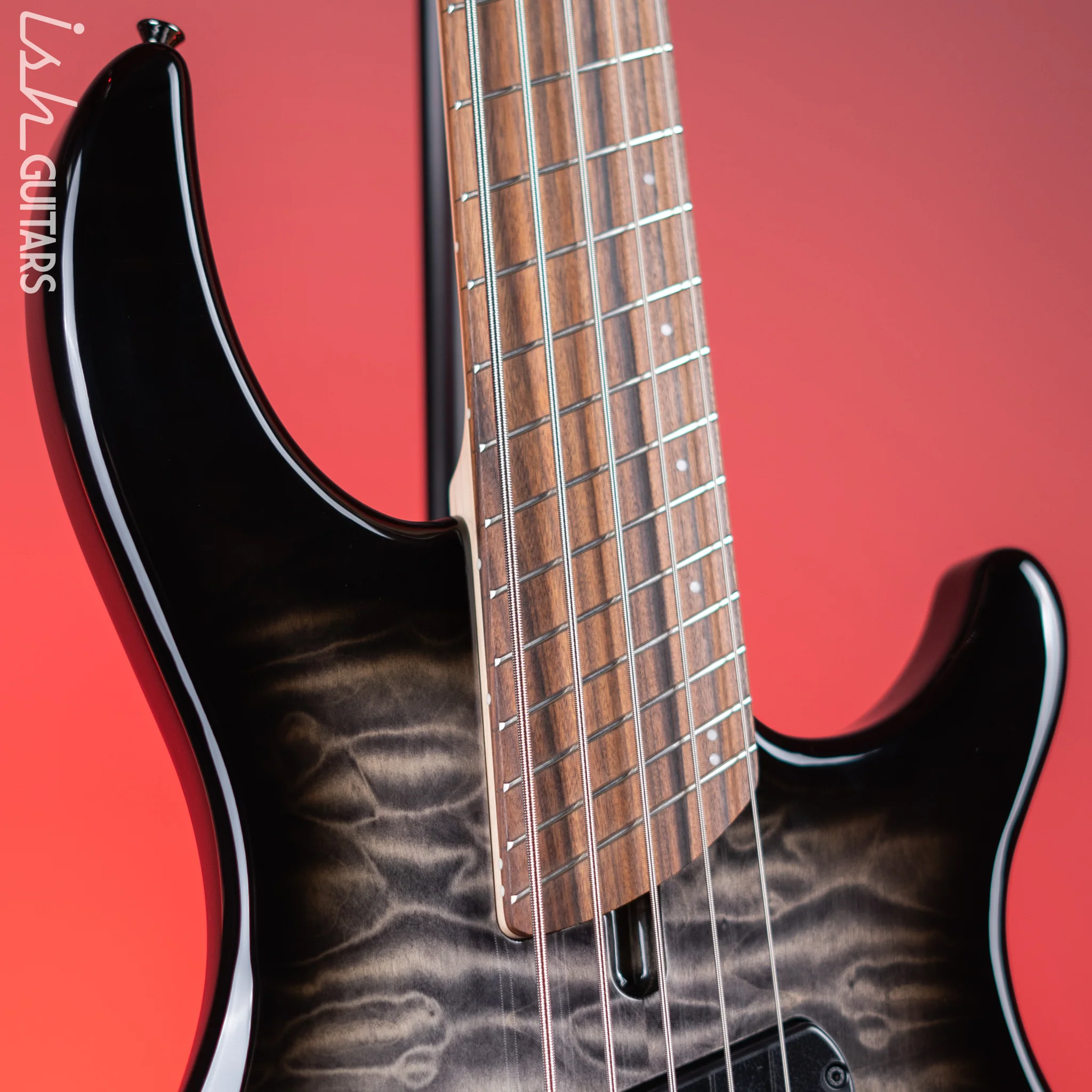 Dingwall Combustion 5-String Bass Guitar 2-Tone Blackburst Pau Ferro Fretboard - Image 3