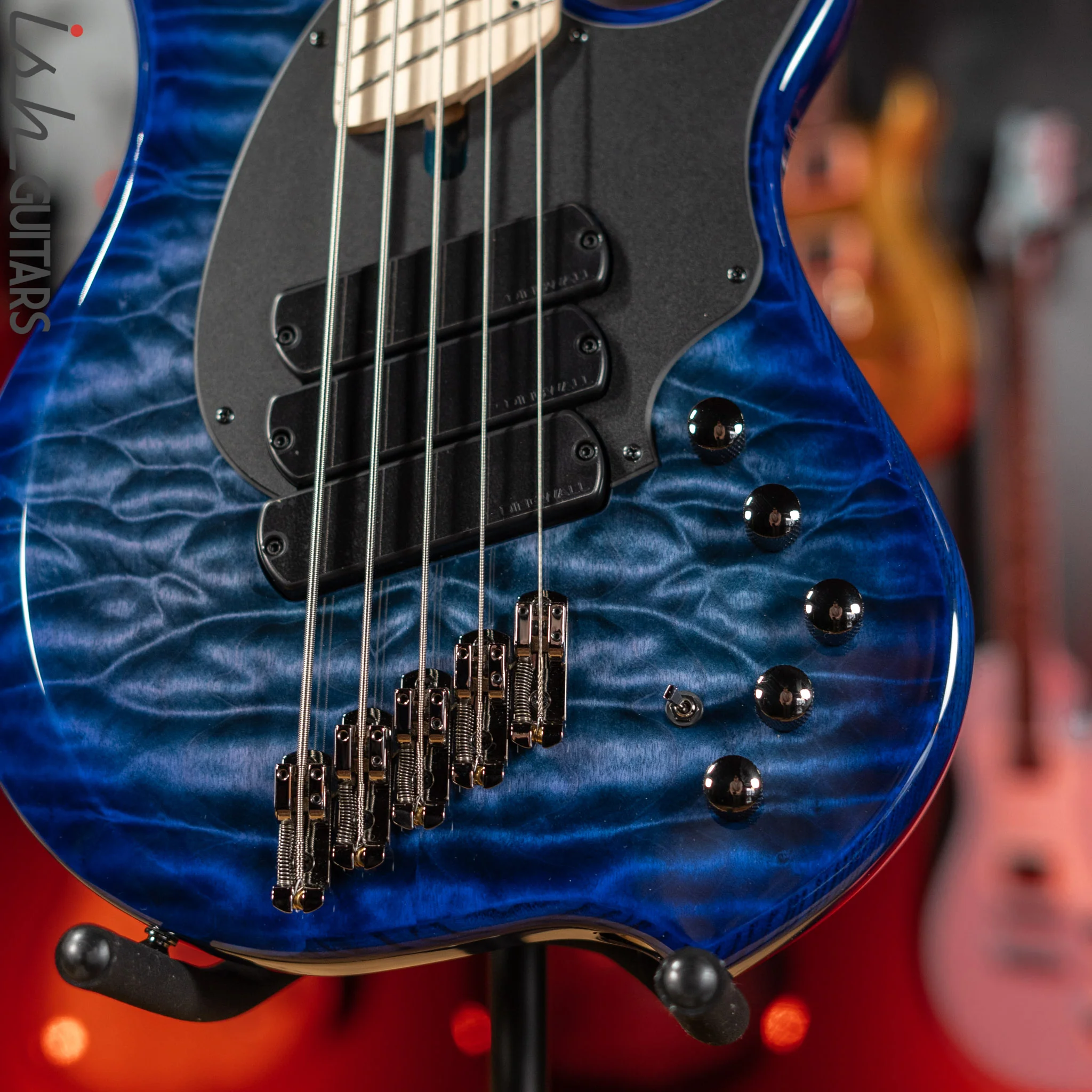 Dingwall Combustion 5-String Bass Indigoburst B-Stock - Image 4