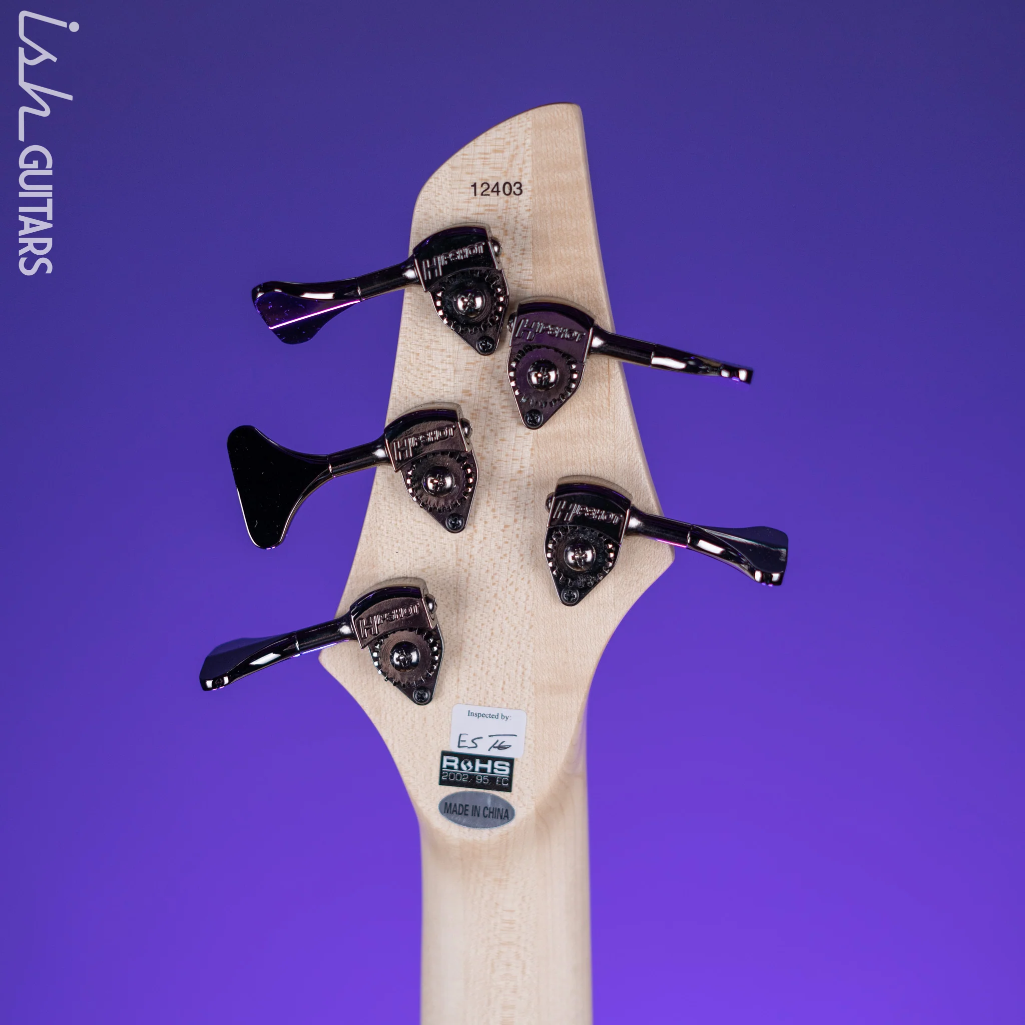 Dingwall Combustion 5-String Bass Natural Ash Gloss - Image 10