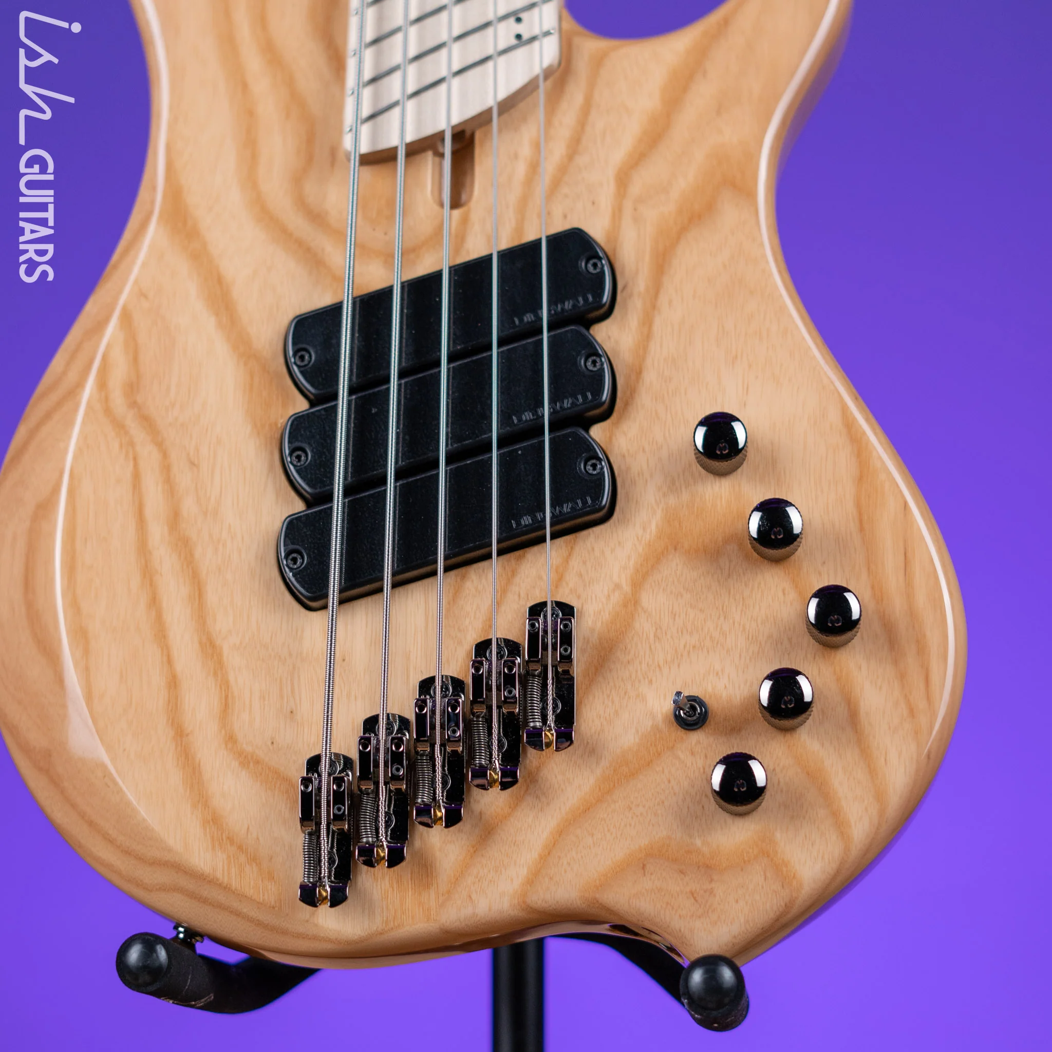 Dingwall Combustion 5-String Bass Natural Ash Gloss - Image 4
