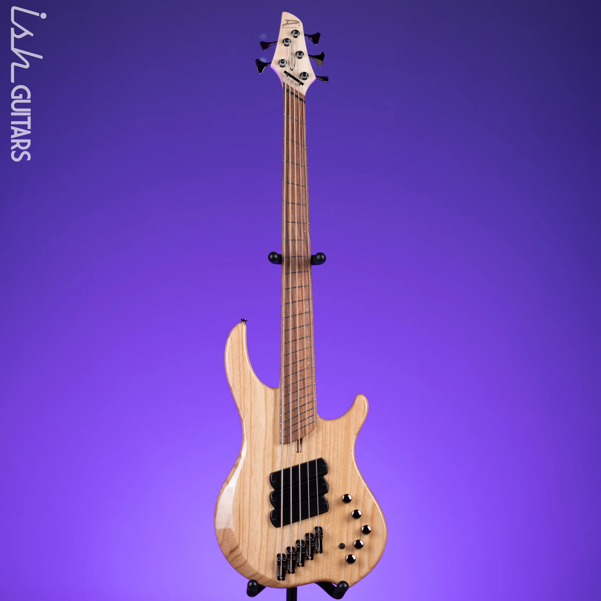 Dingwall Combustion 5-String Bass Natural Ash Pau Ferro Fretboard - Image 2