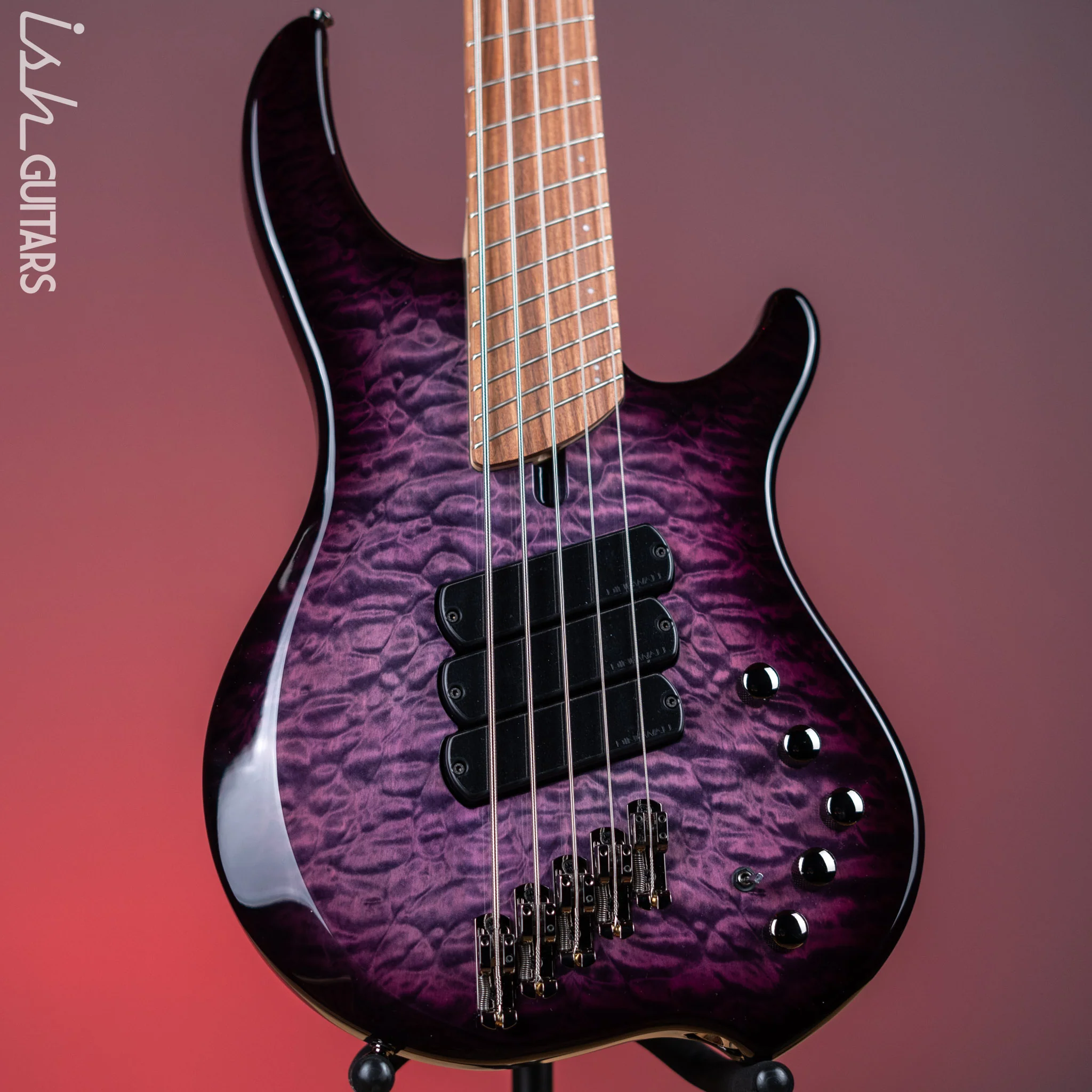 Dingwall Combustion 5-String Bass Ultravioletburst Pau Ferro Fretboard