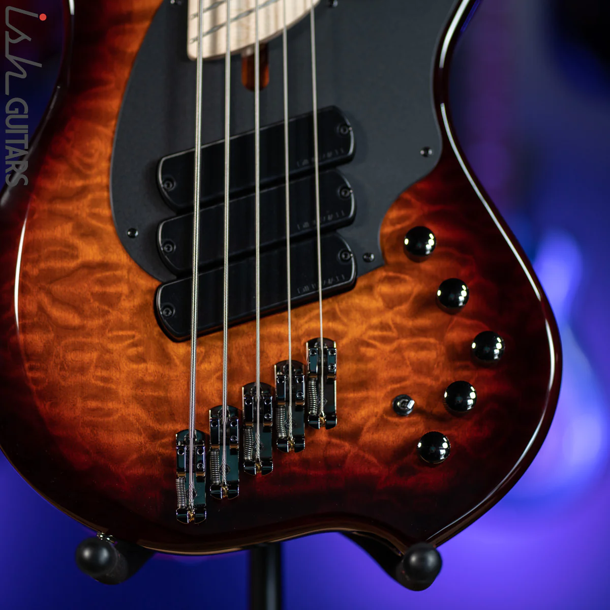 Dingwall Combustion 5-String Bass Vintageburst - Image 4