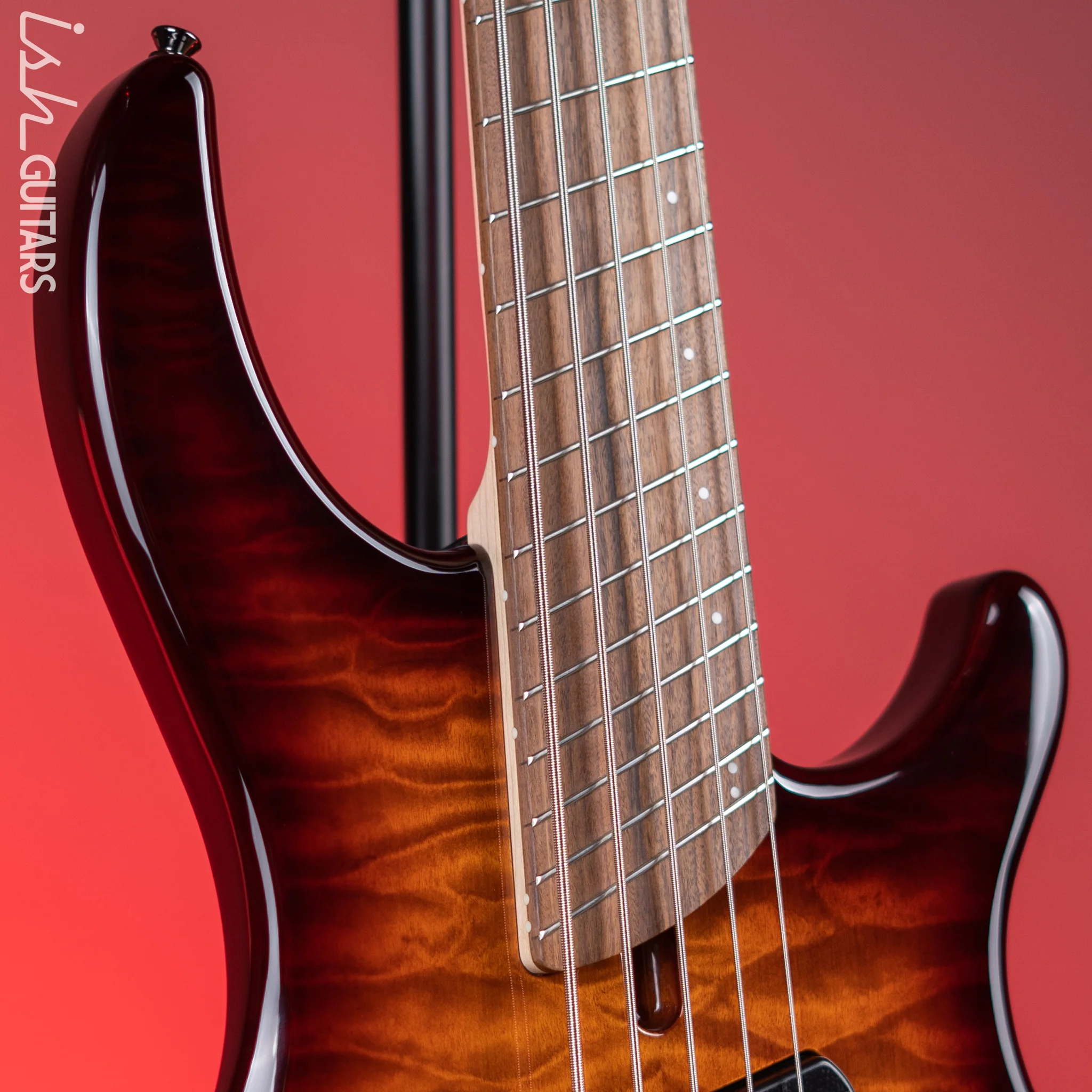 Dingwall Combustion 5-String Bass Vintageburst Pau Ferro Fretboard - Image 3