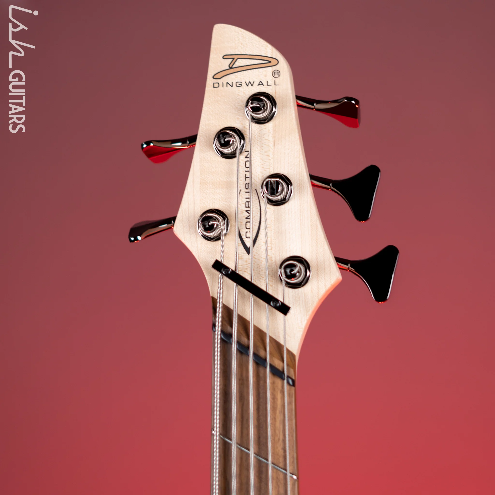 Dingwall Combustion 5-String Bass Vintageburst Pau Ferro Fretboard - Image 5