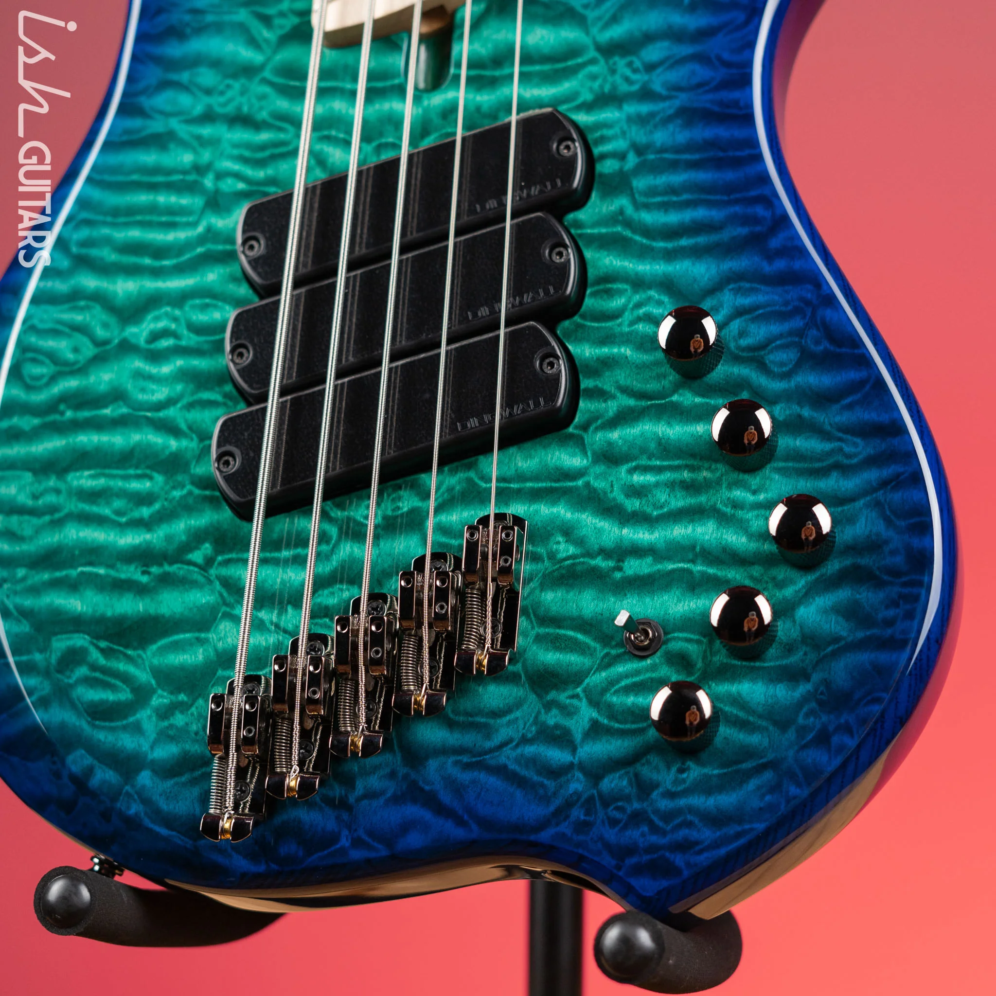 Dingwall Combustion 5-String Bass Whalepoolburst - Image 4