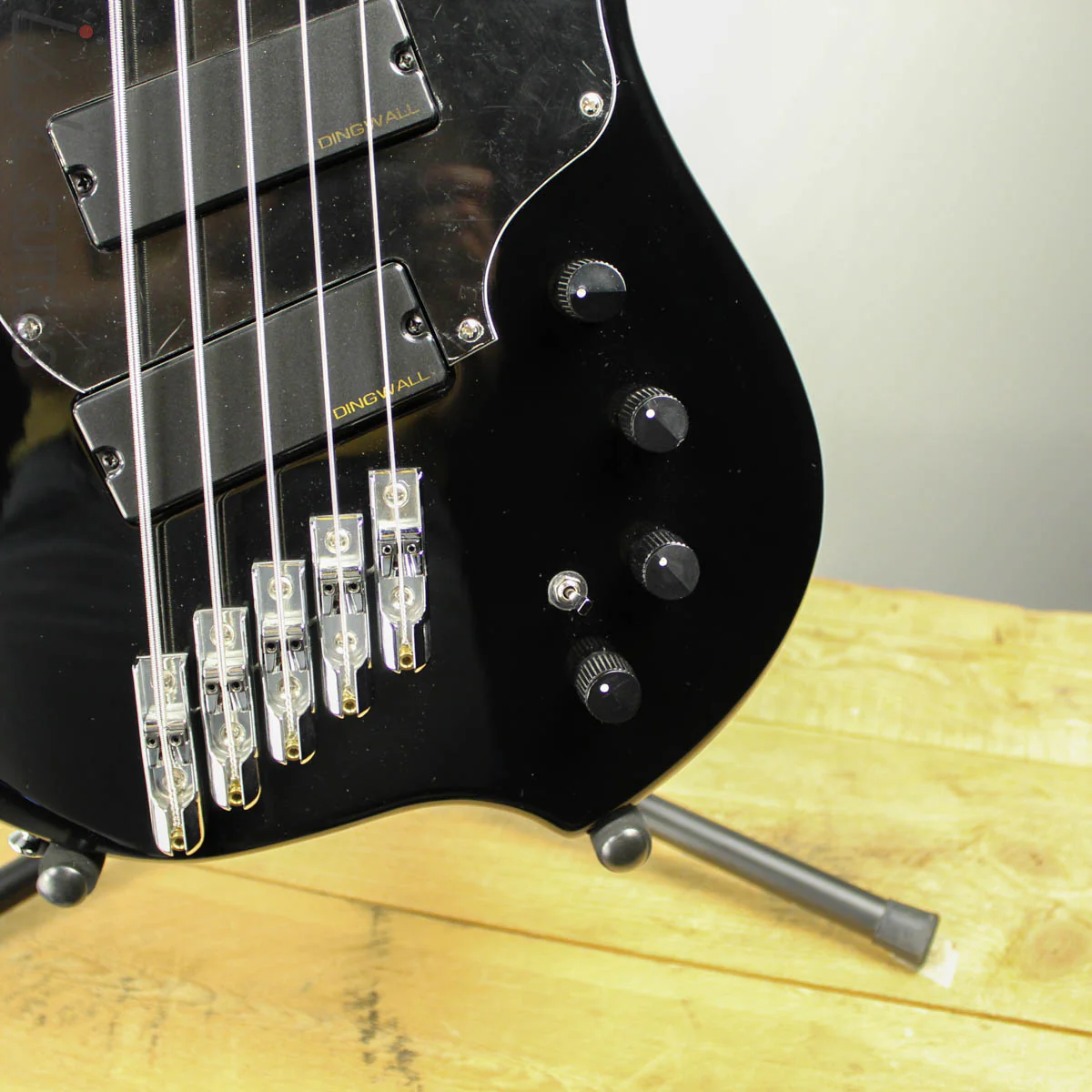 2016 Dingwall Combustion 5-string Black B-Stock - Image 3