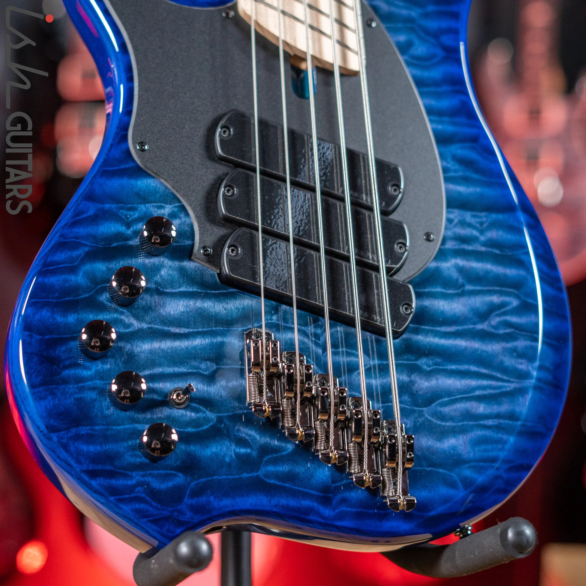Dingwall Combustion 5-String Left Handed Indigoburst - Image 4
