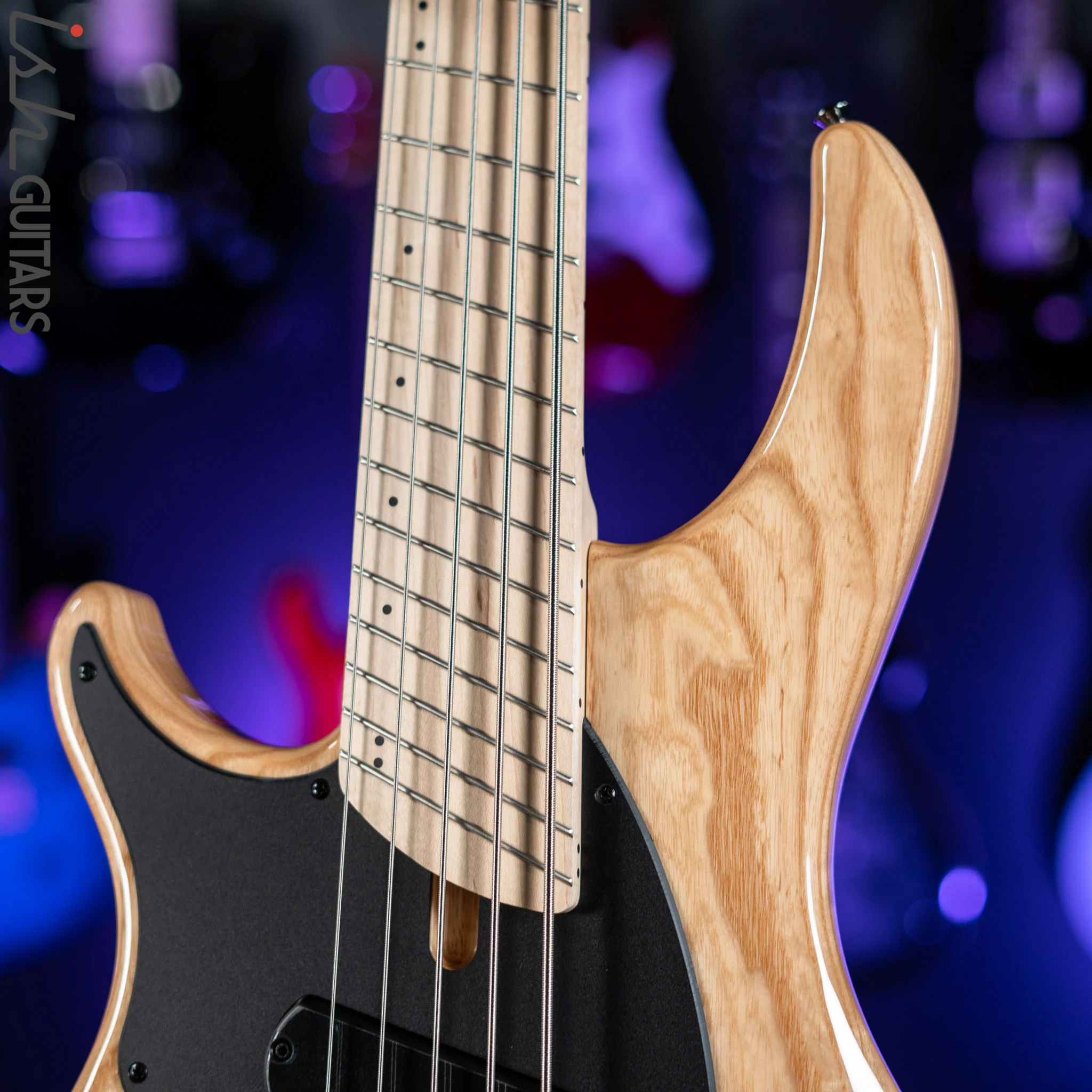 Dingwall Combustion 5-String Left Handed Natural Ash - Image 3