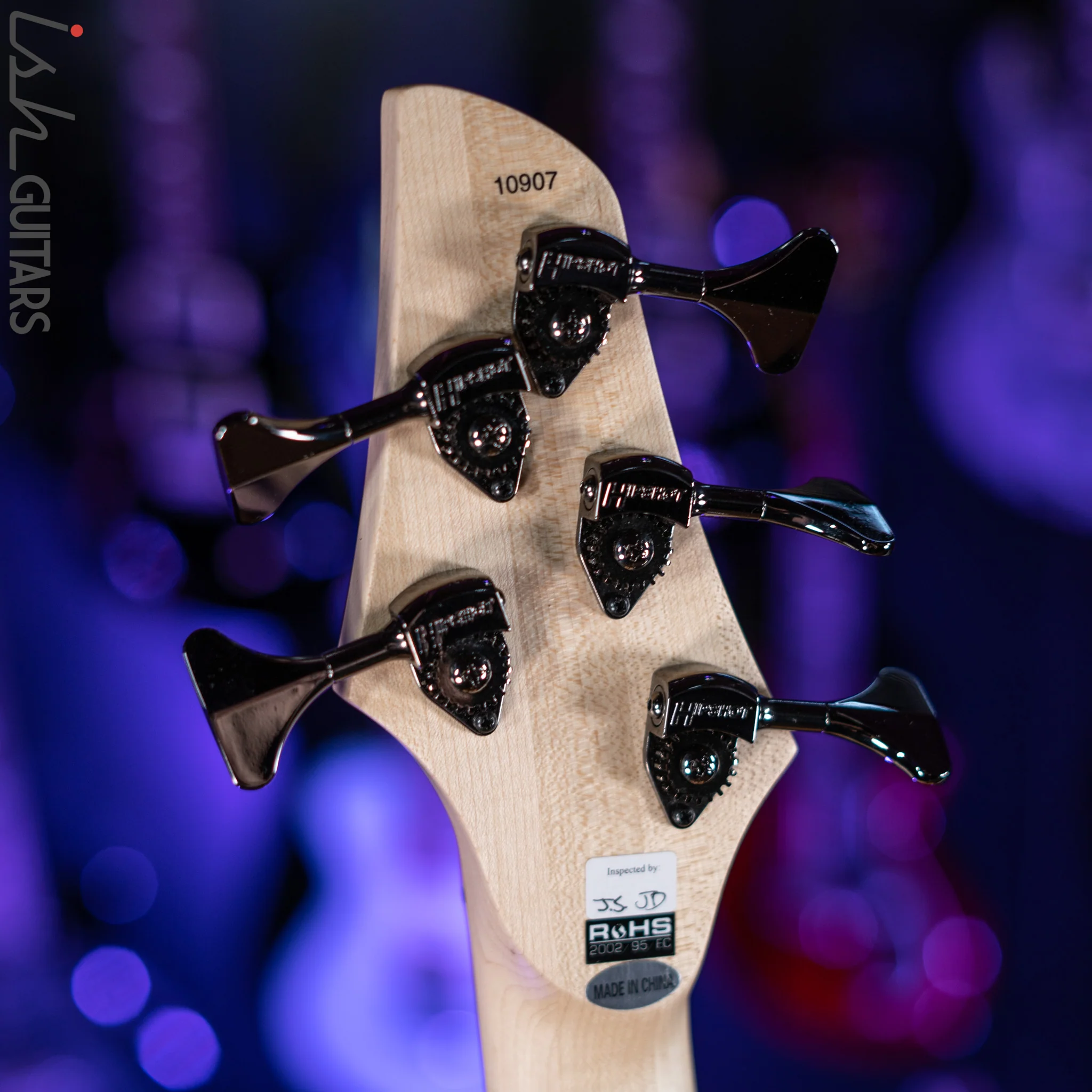 Dingwall Combustion 5-String Left Handed Natural Ash - Image 11