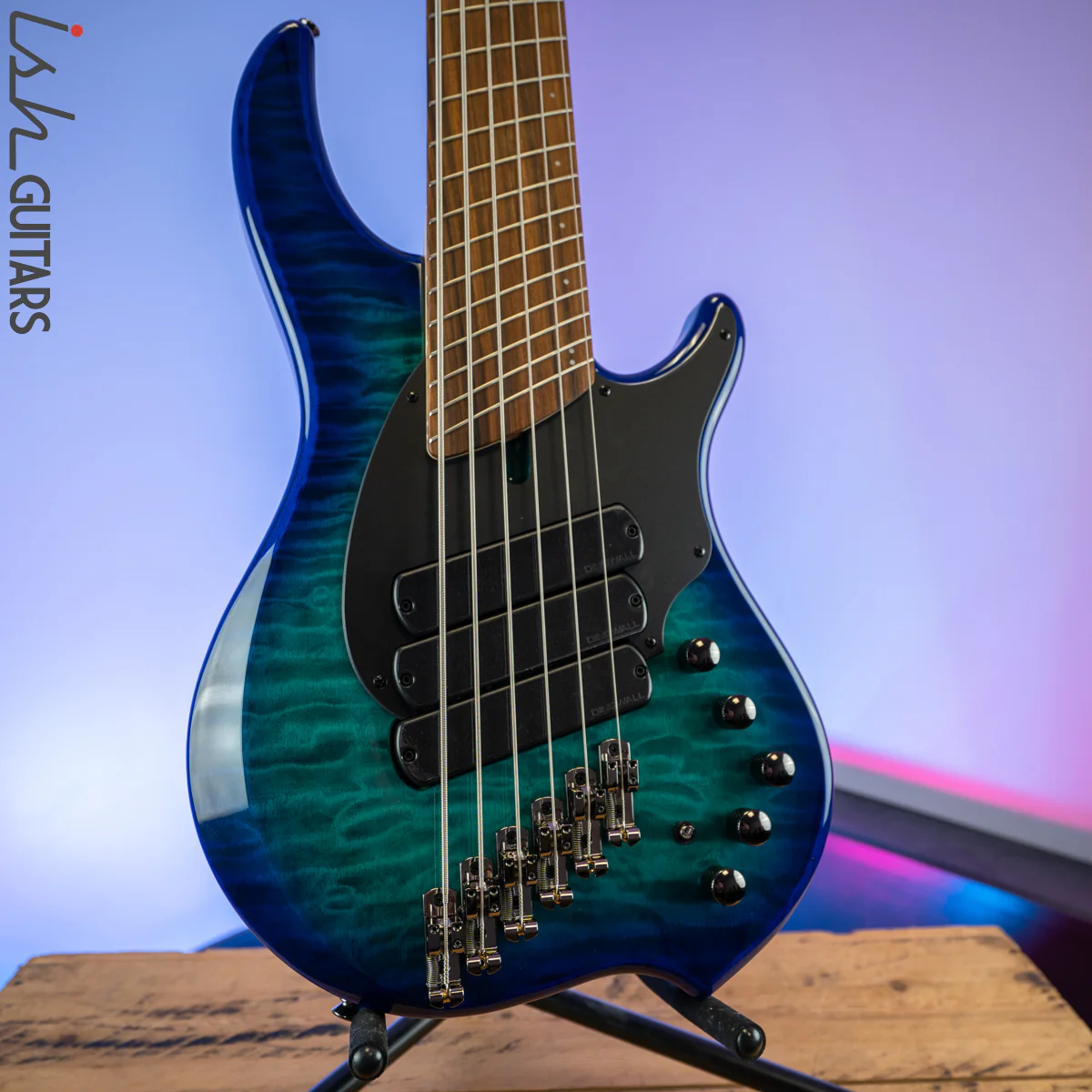 Dingwall Combustion 6-String 3 Pickup Whalepool Burst B-Stock