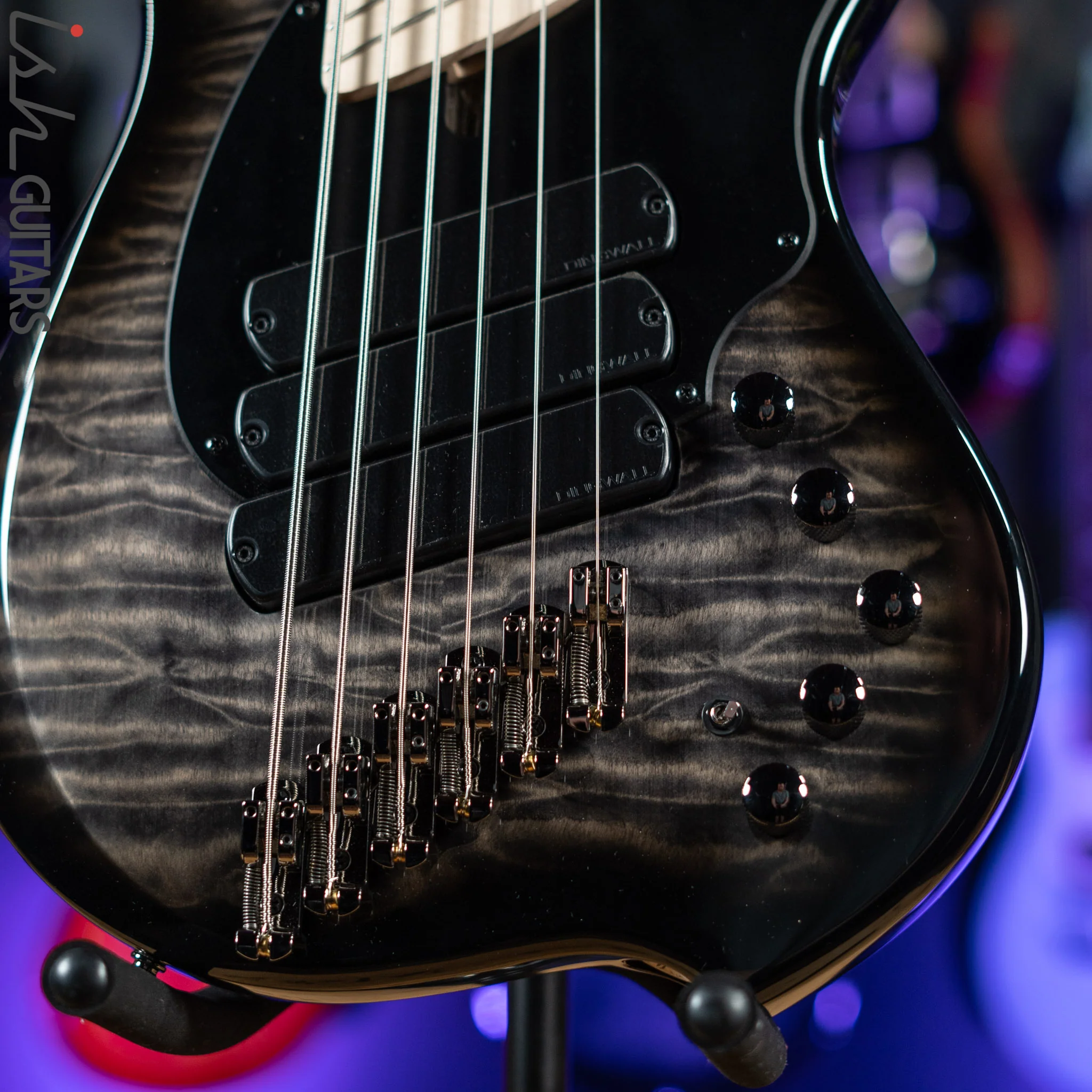 Dingwall Combustion 6-String Bass Blackburst - Image 4