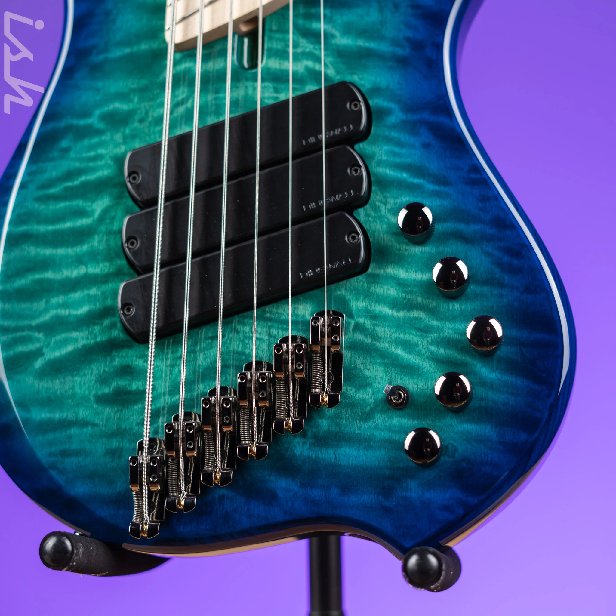 Dingwall Combustion 6-String Bass Whalepoolburst - Image 4