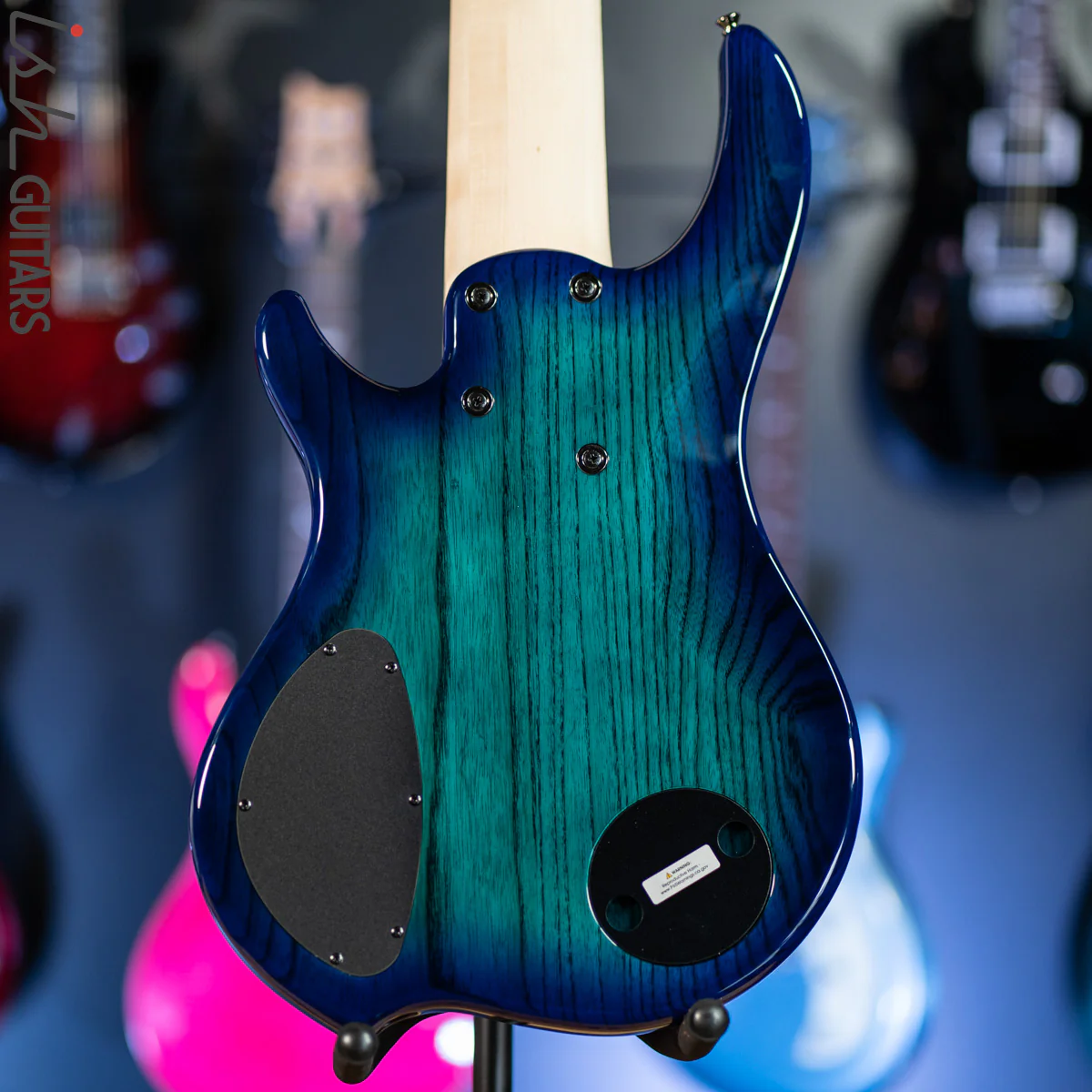 Dingwall Combustion 6-String Bass Whalepoolburst Pao Ferro Fretboard - Image 6