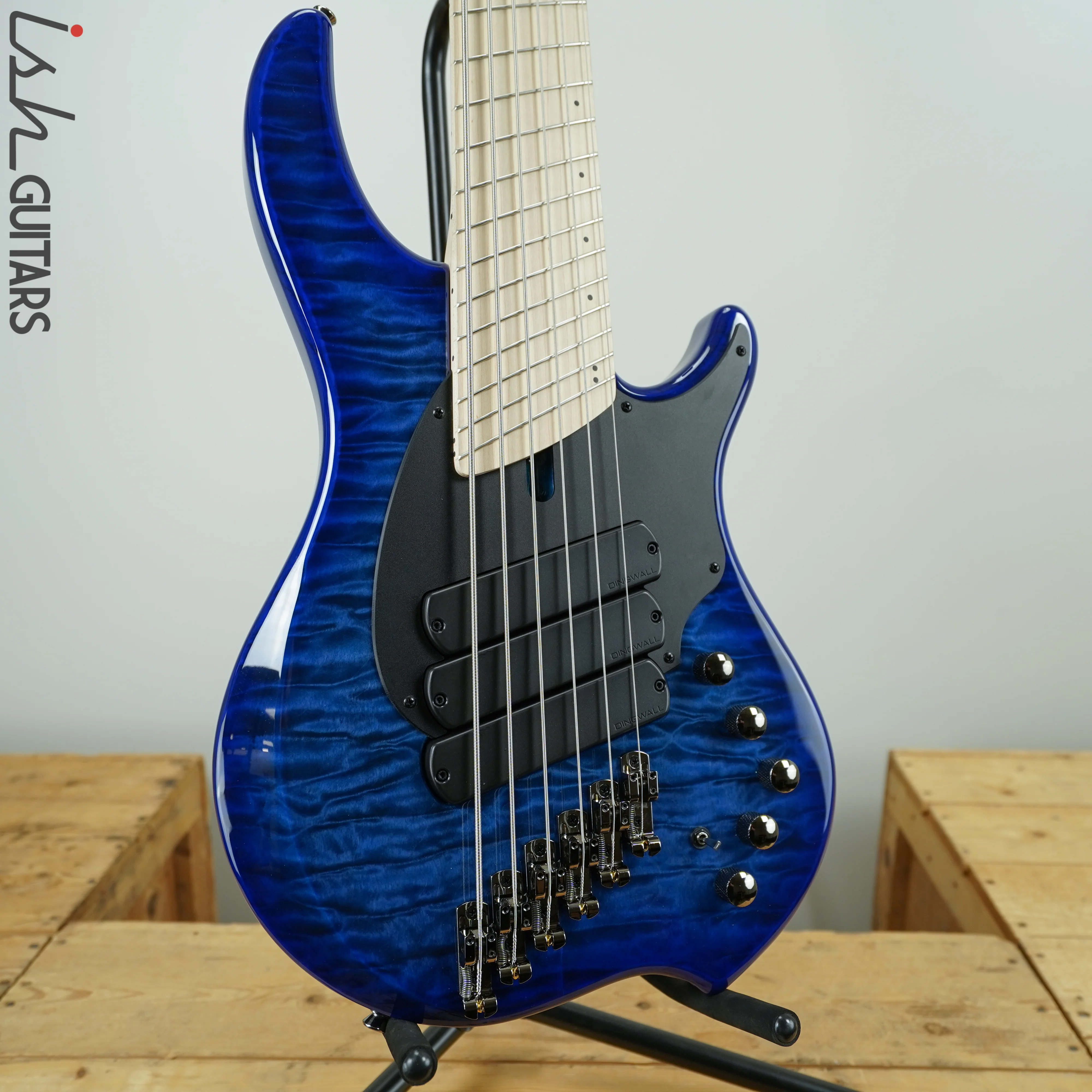 Dingwall Combustion 6-String 3 Pickup Indigoburst Maple