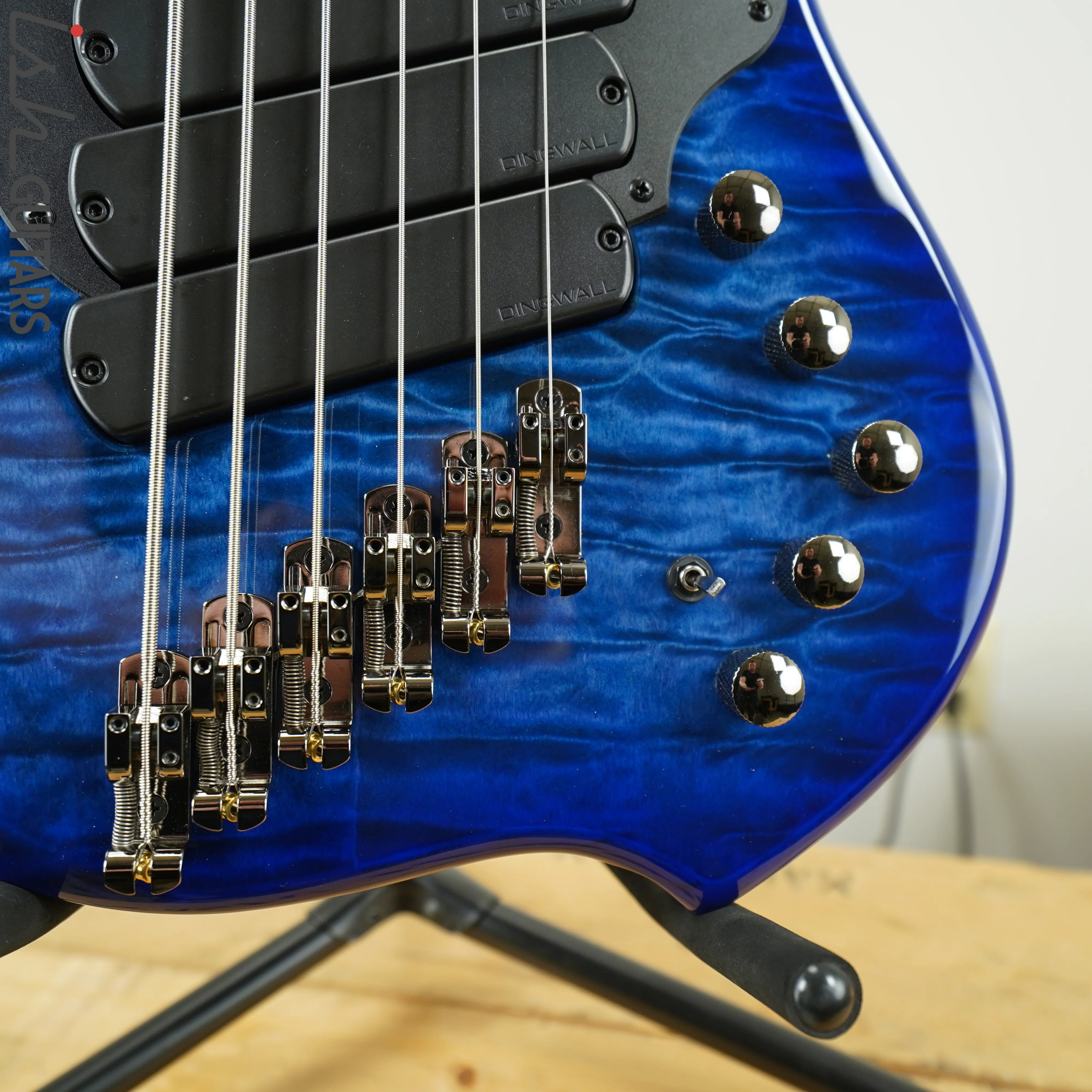 Dingwall Combustion 6-String 3 Pickup Indigoburst Maple - Image 4