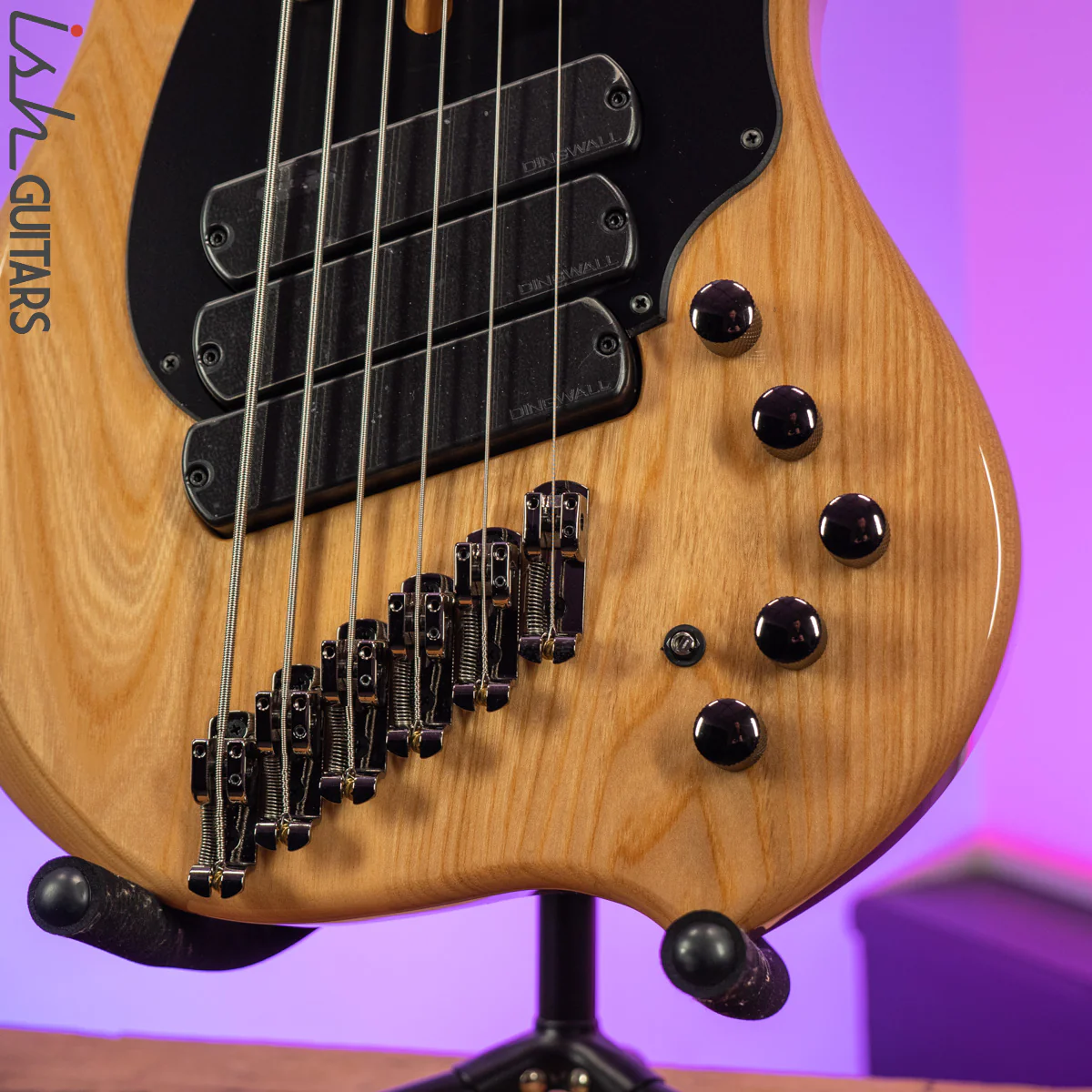 Dingwall Combustion 6-String 3 PUP Natural Maple Fretboard - Image 4