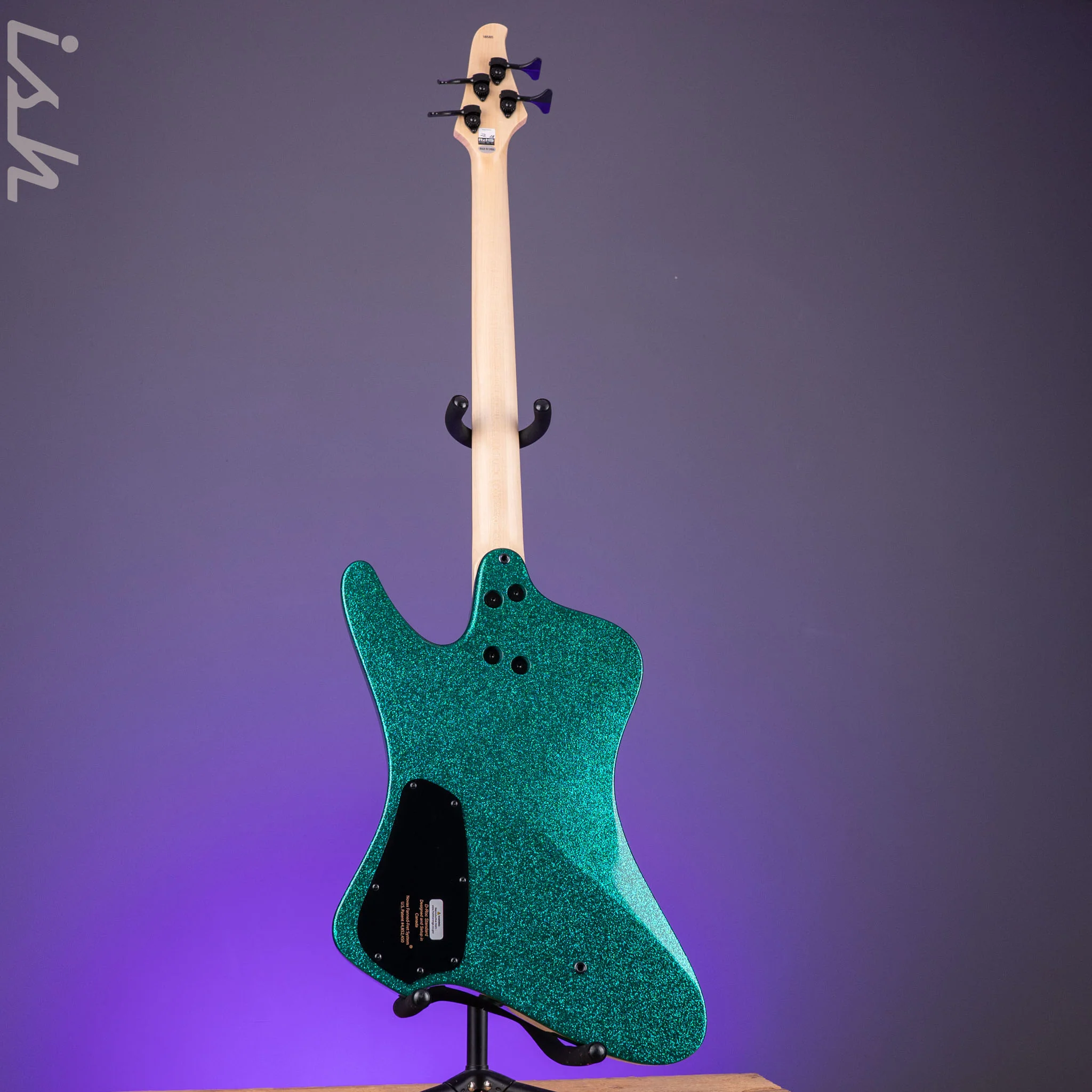 Dingwall D-Roc 4-String Bass Gloss Metalflake Aquamarine - Image 8