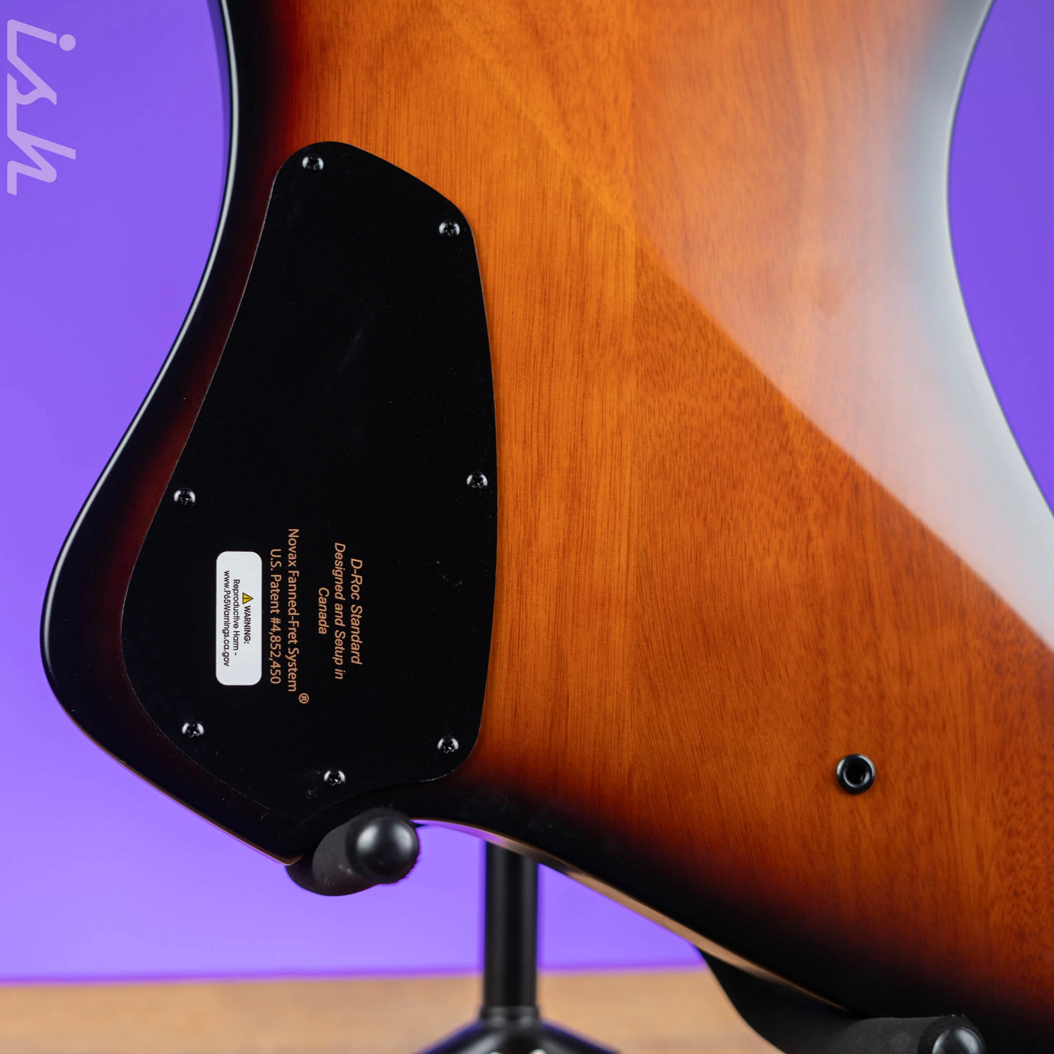 Dingwall D-Roc 4-String Bass Guitar Vintageburst - Image 9