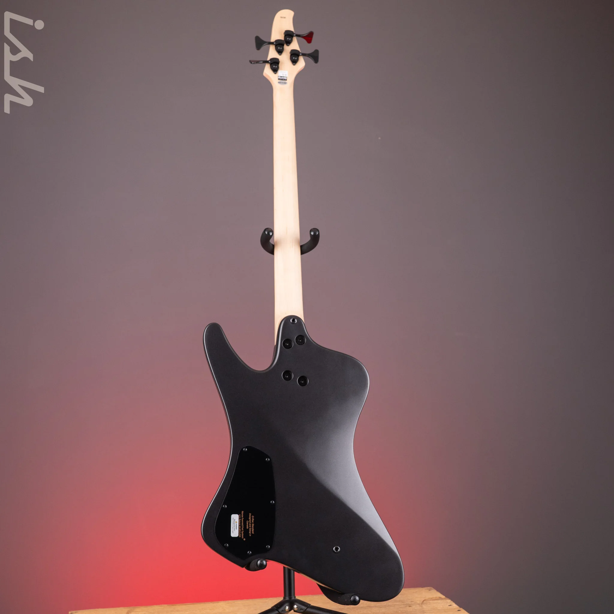 Dingwall D-Roc Standard 4-String Bass Matte Metallic Black - Image 7