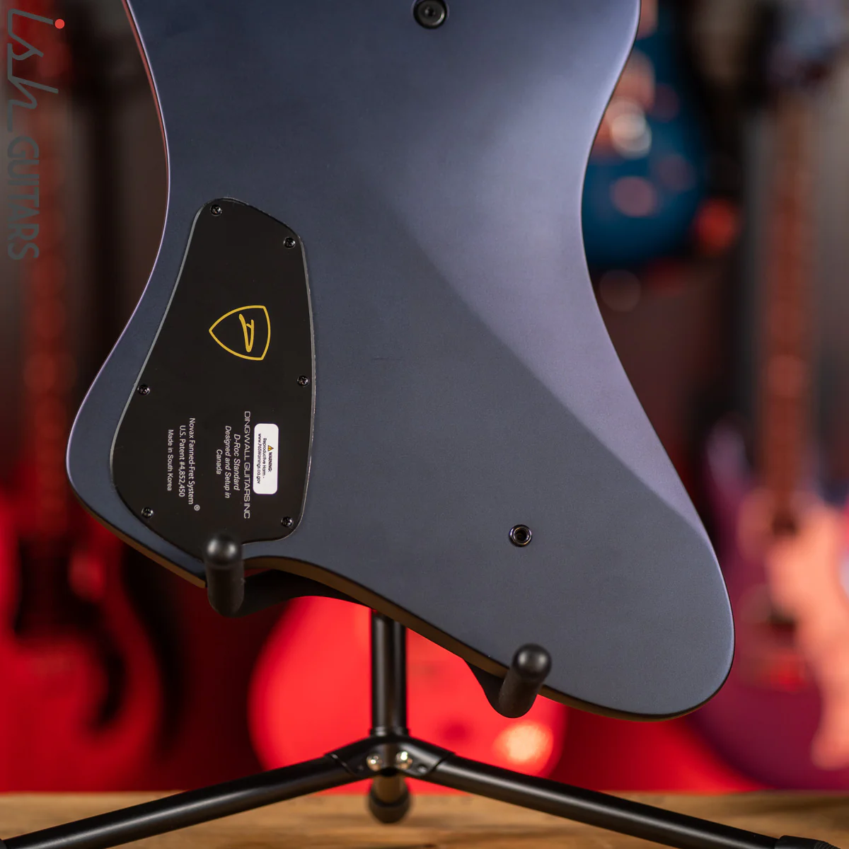 Dingwall D-Roc 5-String Bass Matte Blue to Purple Colorshift - Image 9