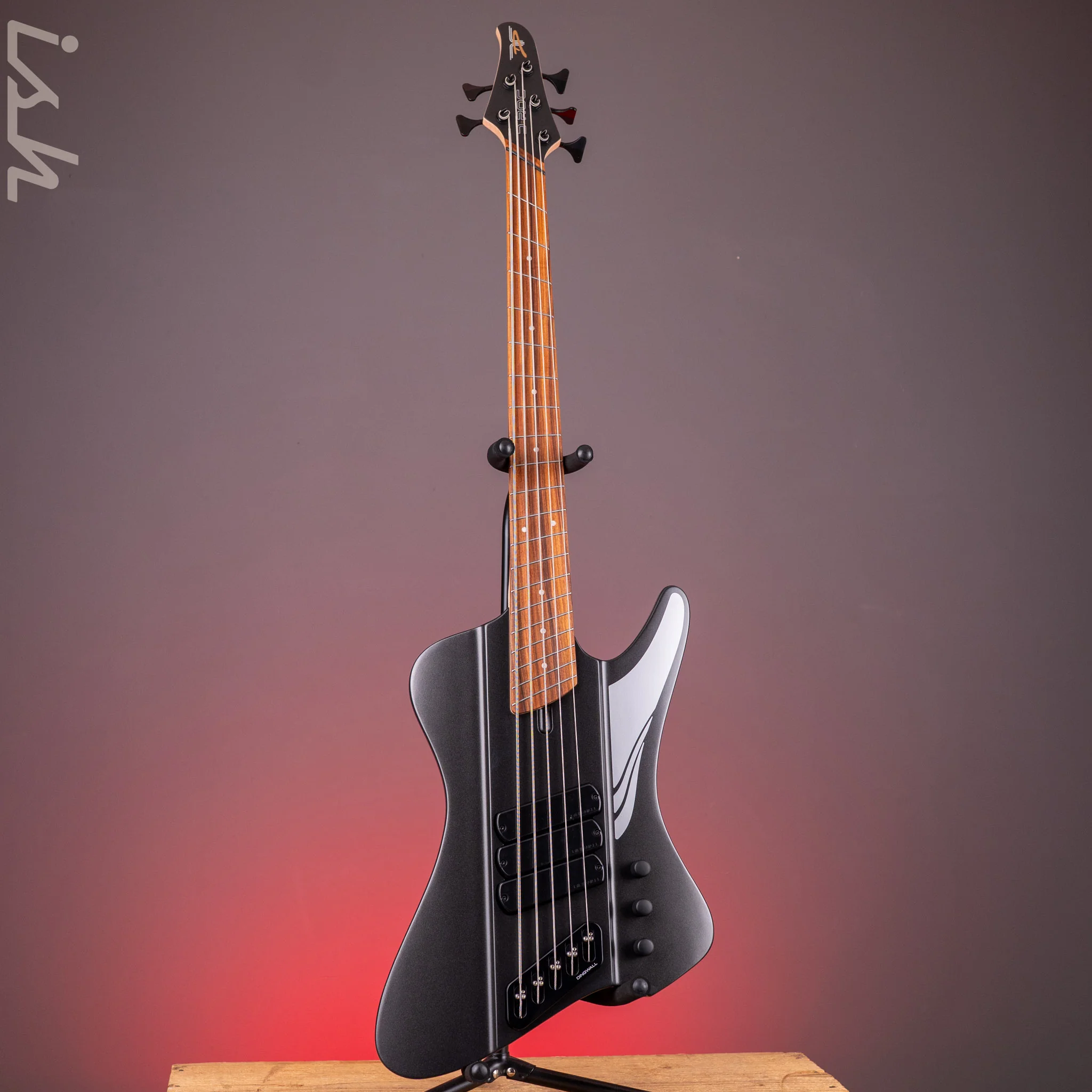 Dingwall D-Roc 5-String Bass Matte Metallic Black - Image 2