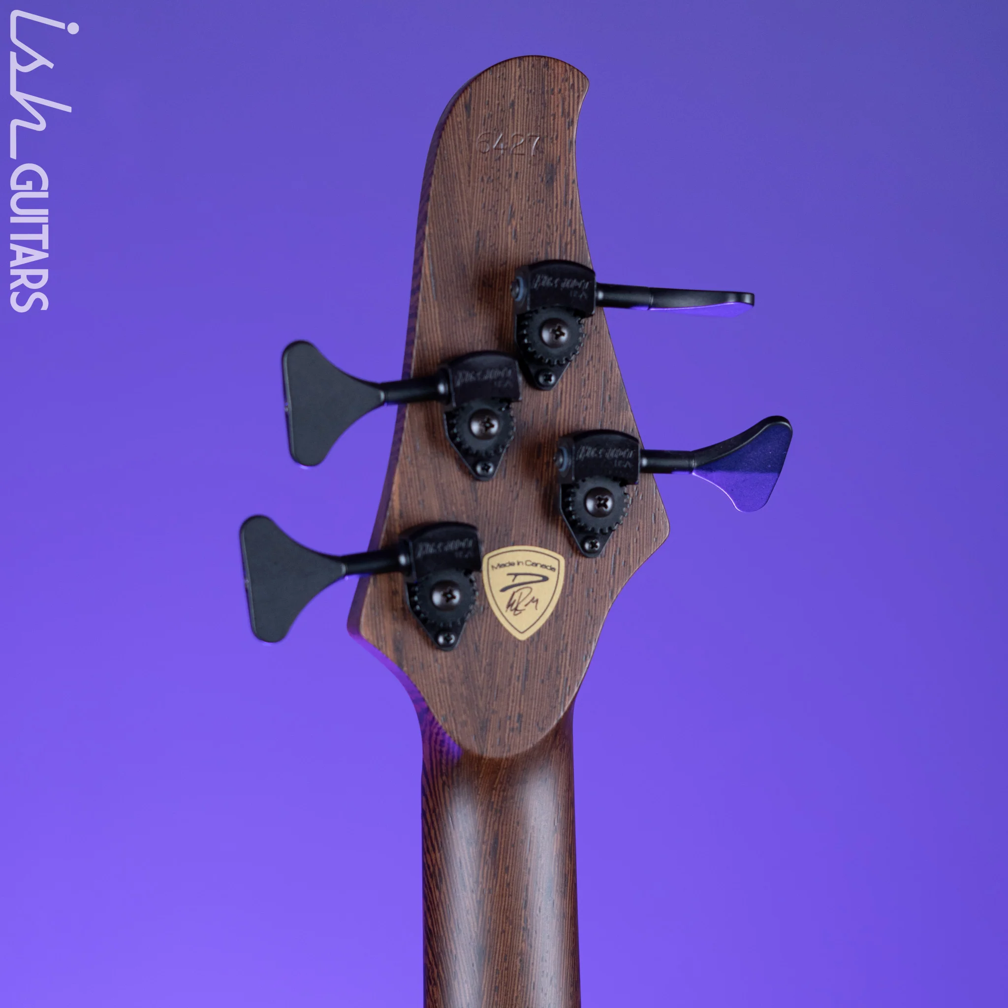 Dingwall D-Roc Custom 4-String Bass Wenge Neck Surf Green Matte - Image 11