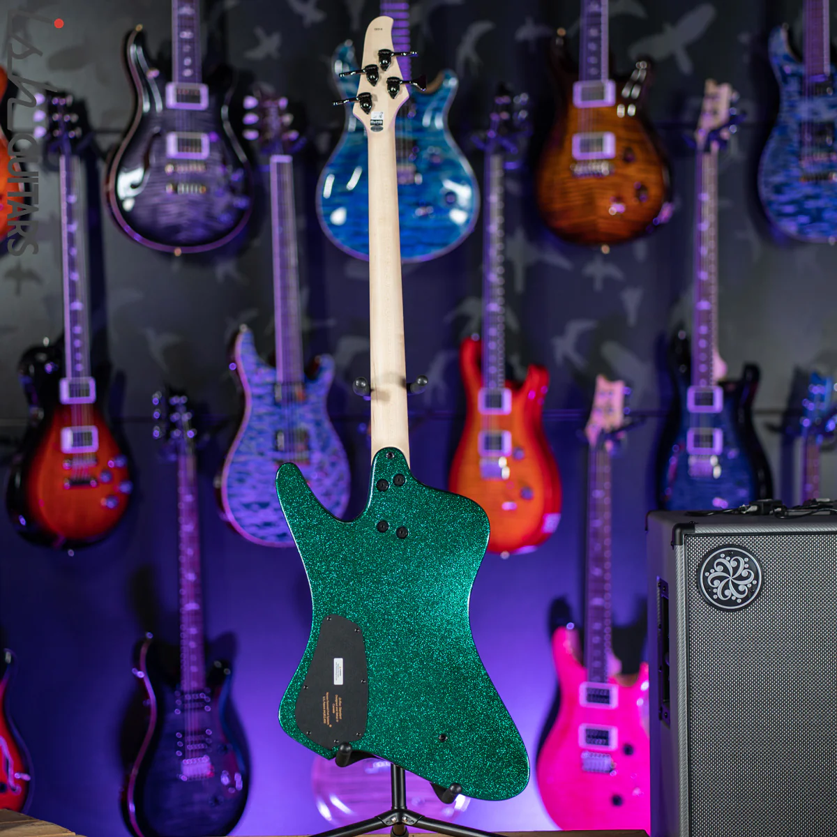 Dingwall D-ROC Standard 4-String Bass Aquamarine Metalflake - Image 8