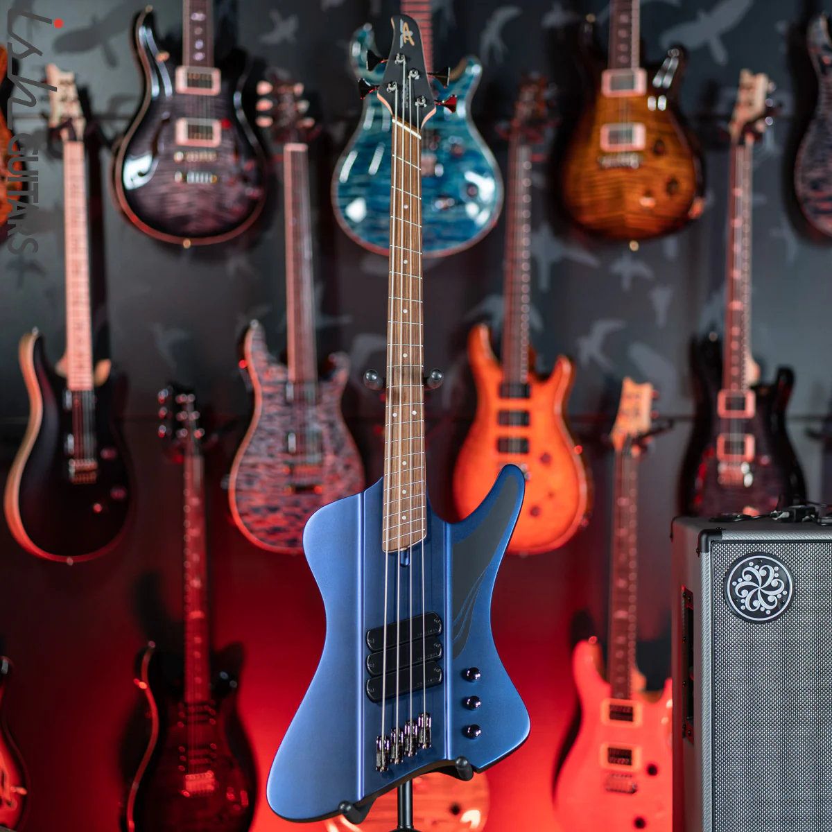 Dingwall D-Roc Standard 4-String Bass Matte Blue to Purple Colorshift - Image 2