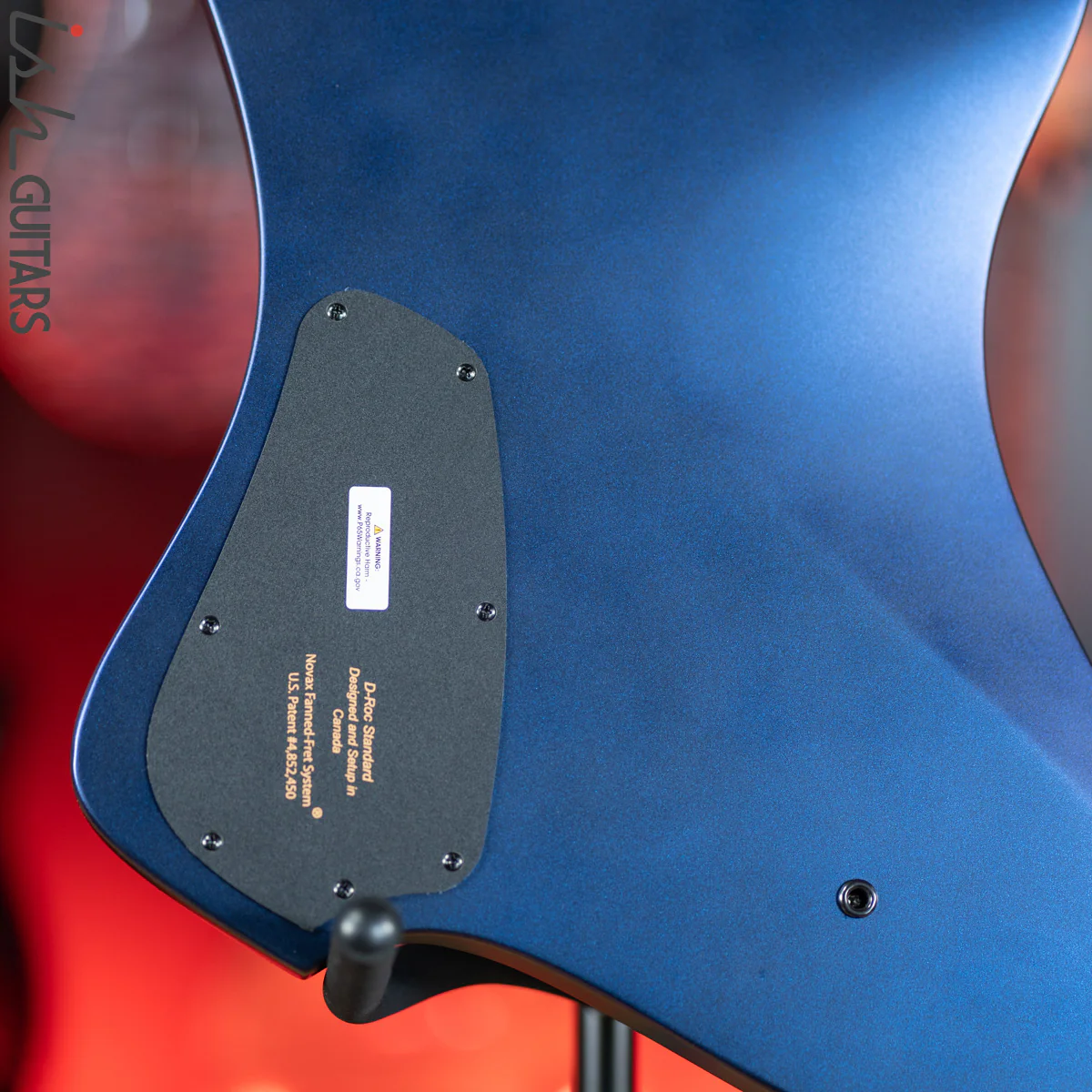 Dingwall D-Roc Standard 4-String Bass Matte Blue to Purple Colorshift - Image 9