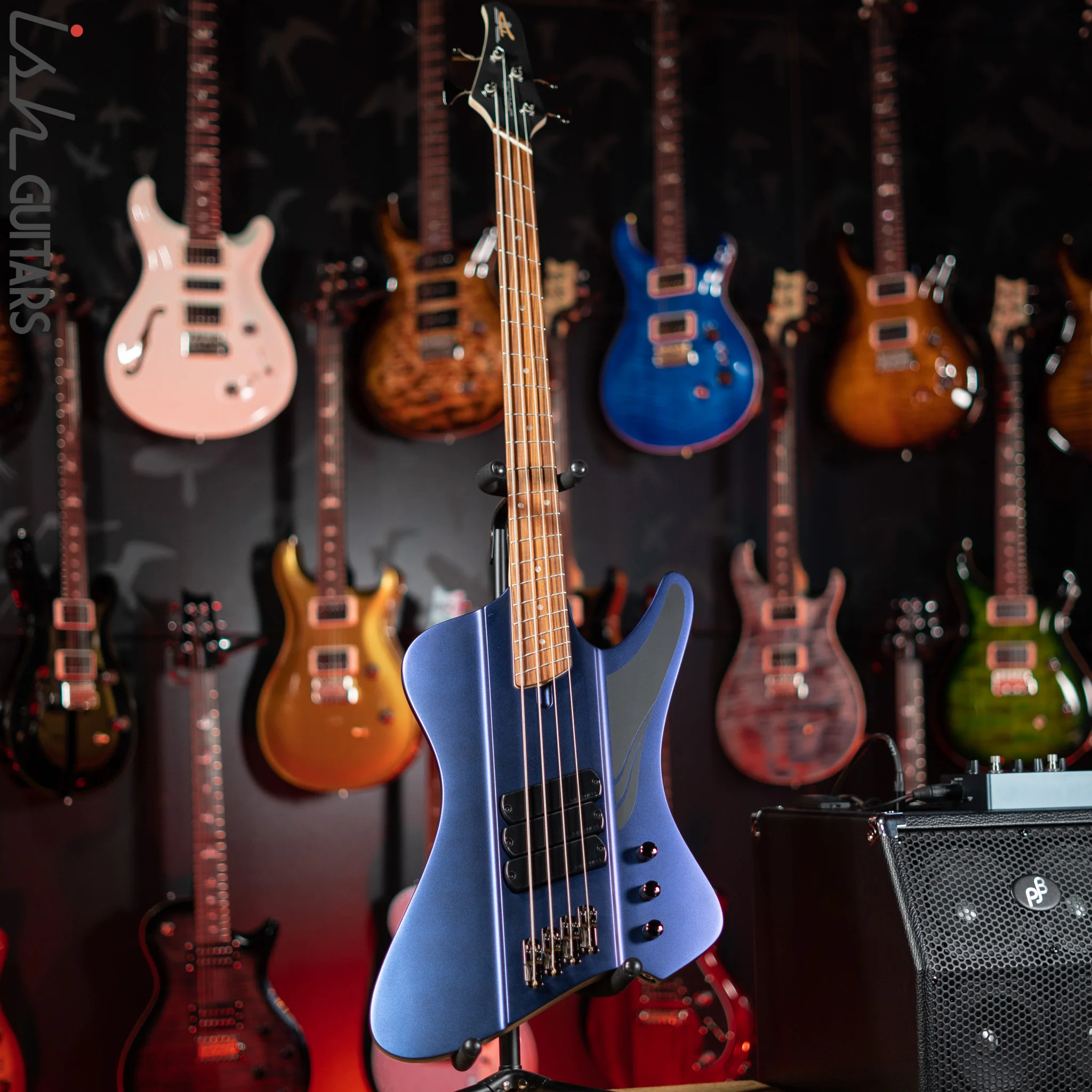Dingwall D-Roc Standard 4-String Bass Matte Blue to Purple Colorshift B-Stock - Image 2