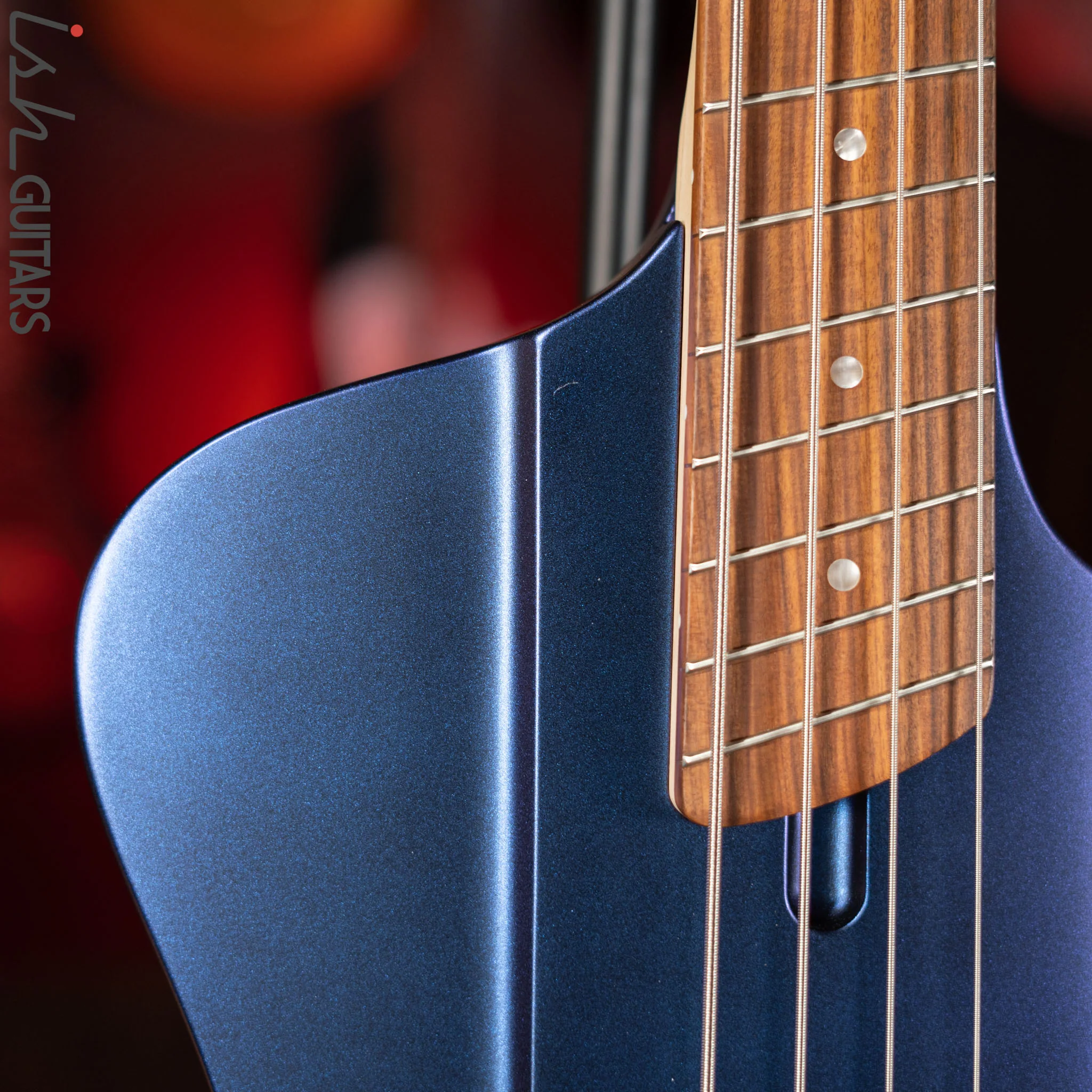 Dingwall D-Roc Standard 4-String Bass Matte Blue to Purple Colorshift B-Stock - Image 6