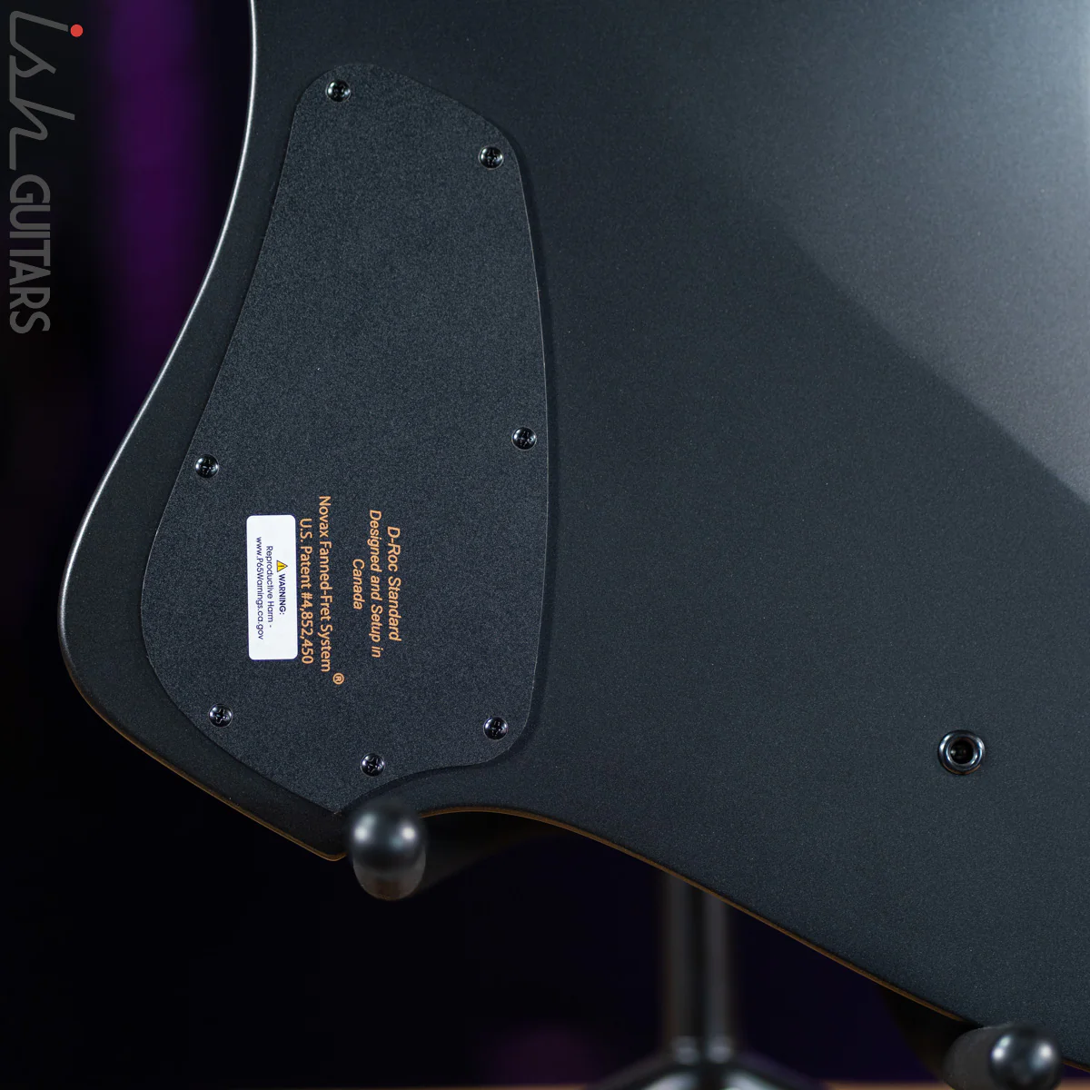 Dingwall D-ROC Standard 4-String Bass Matte Metallic Black - Image 10
