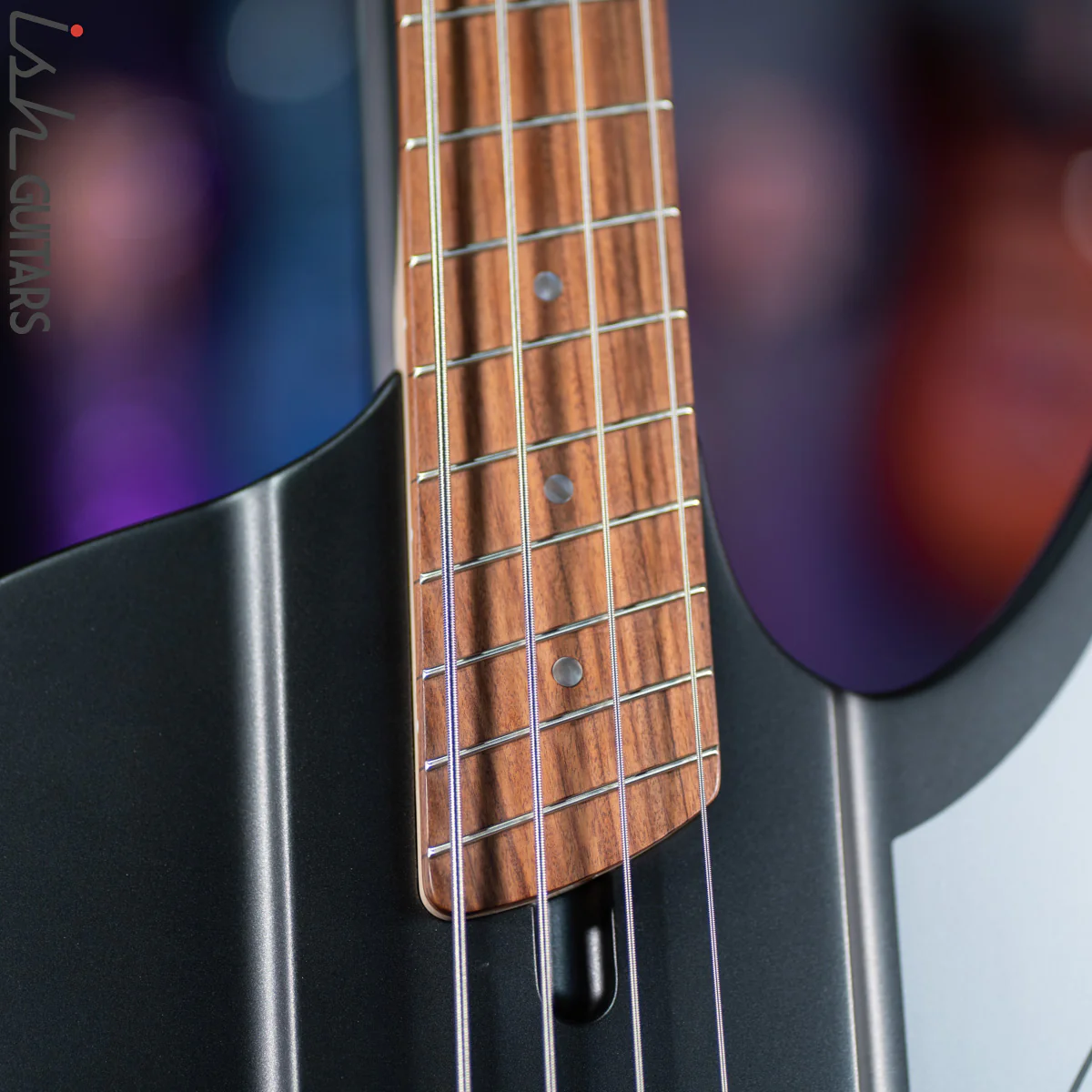 Dingwall D-Roc Standard 4-String Bass Matte Metallic Black - Image 6