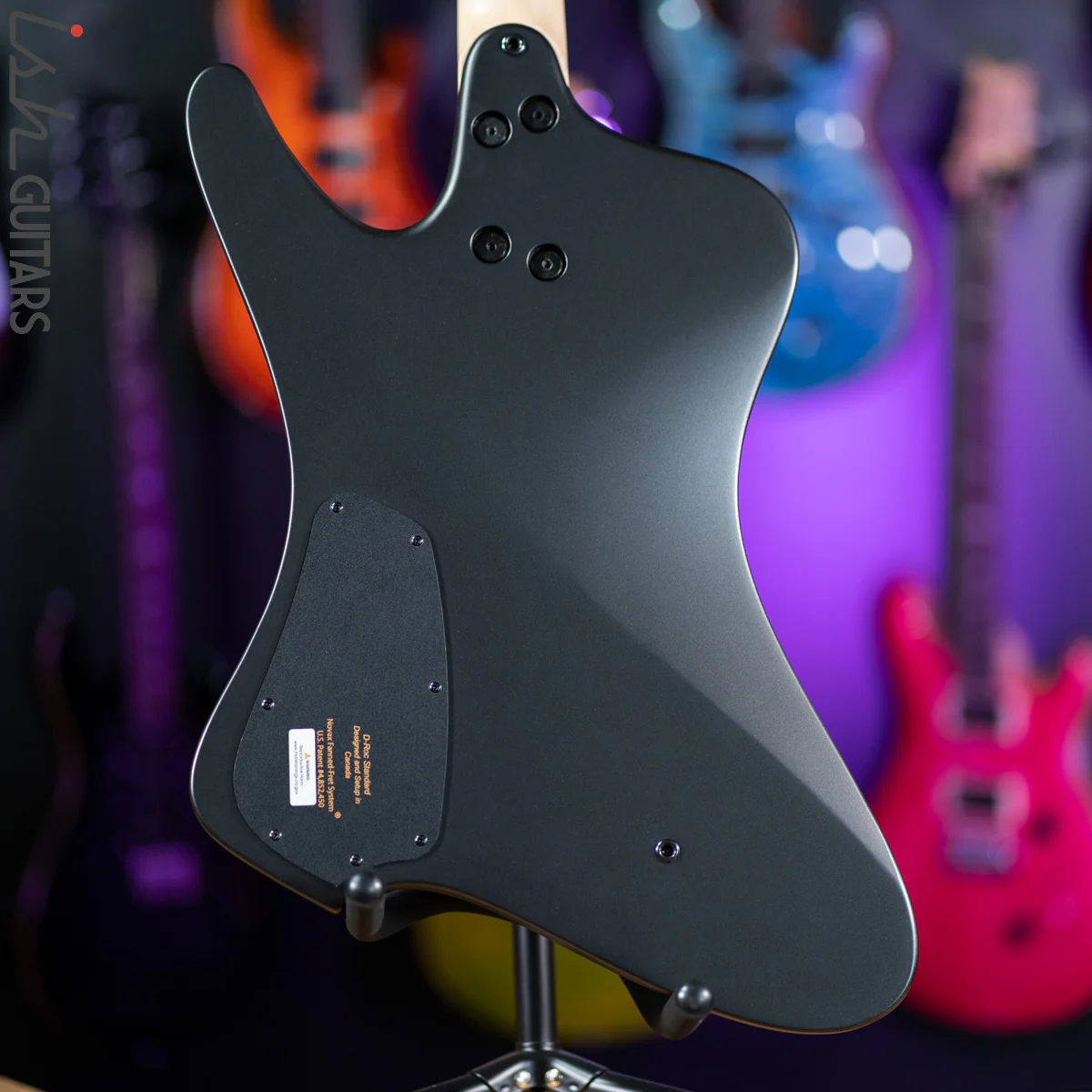 Dingwall D-Roc Standard 4-String Bass Matte Metallic Black - Image 9