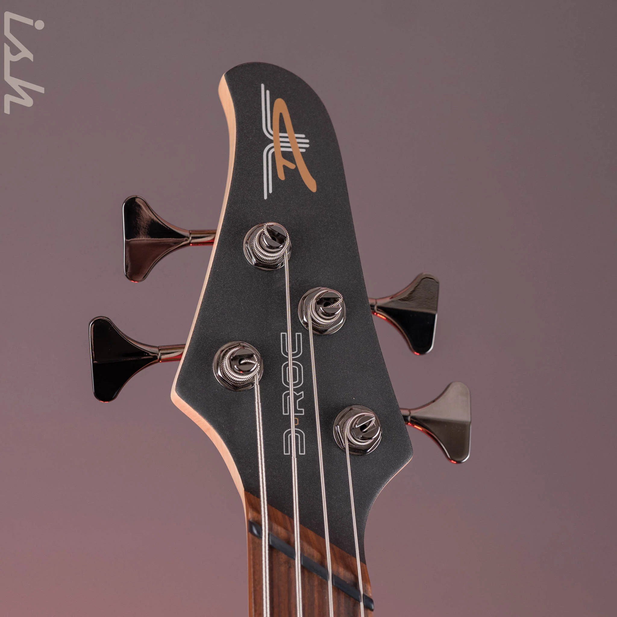 Dingwall D-Roc Standard 4-String Bass Matte Metallic Black - Image 5