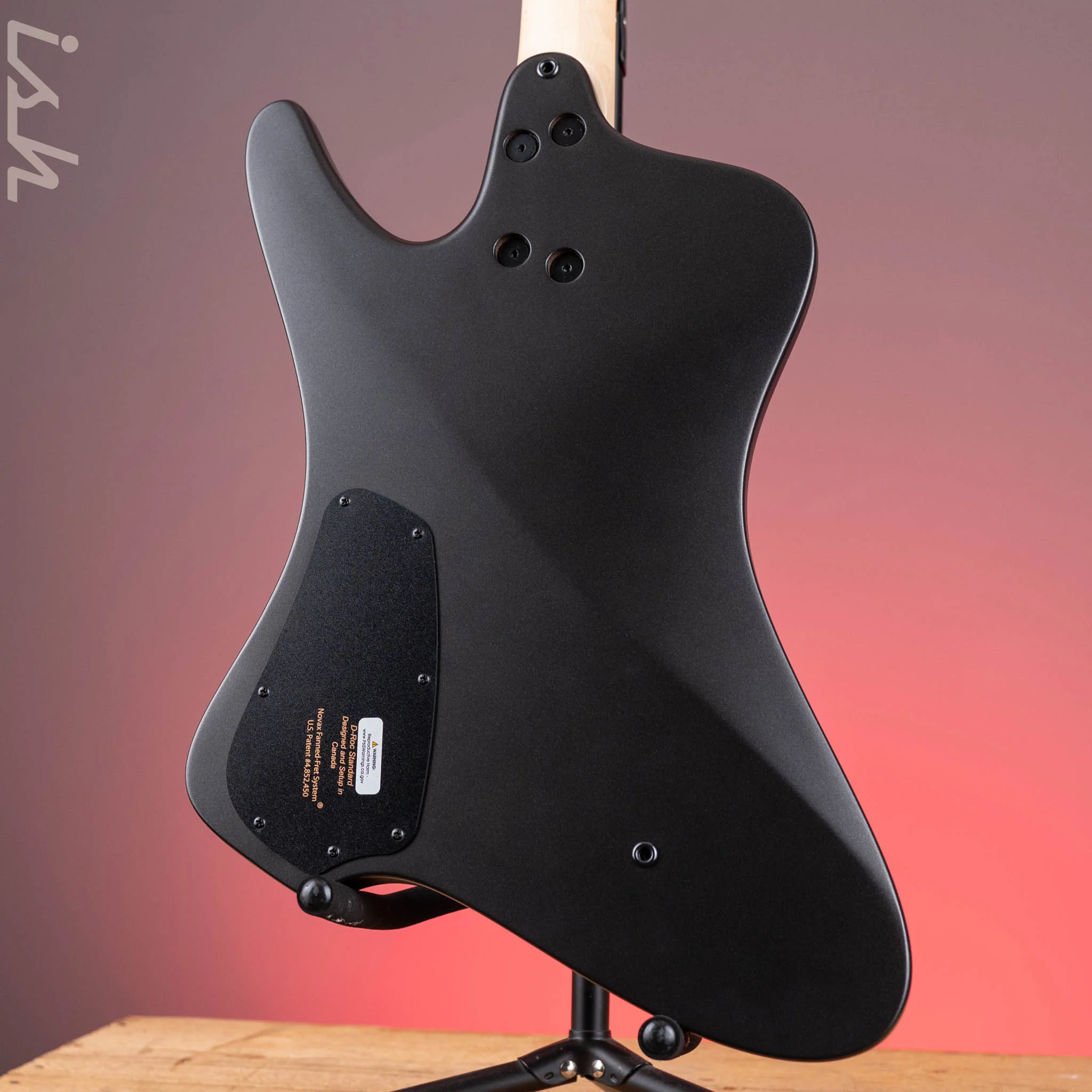 Dingwall D-Roc Standard 4-String Bass Matte Metallic Black - Image 7