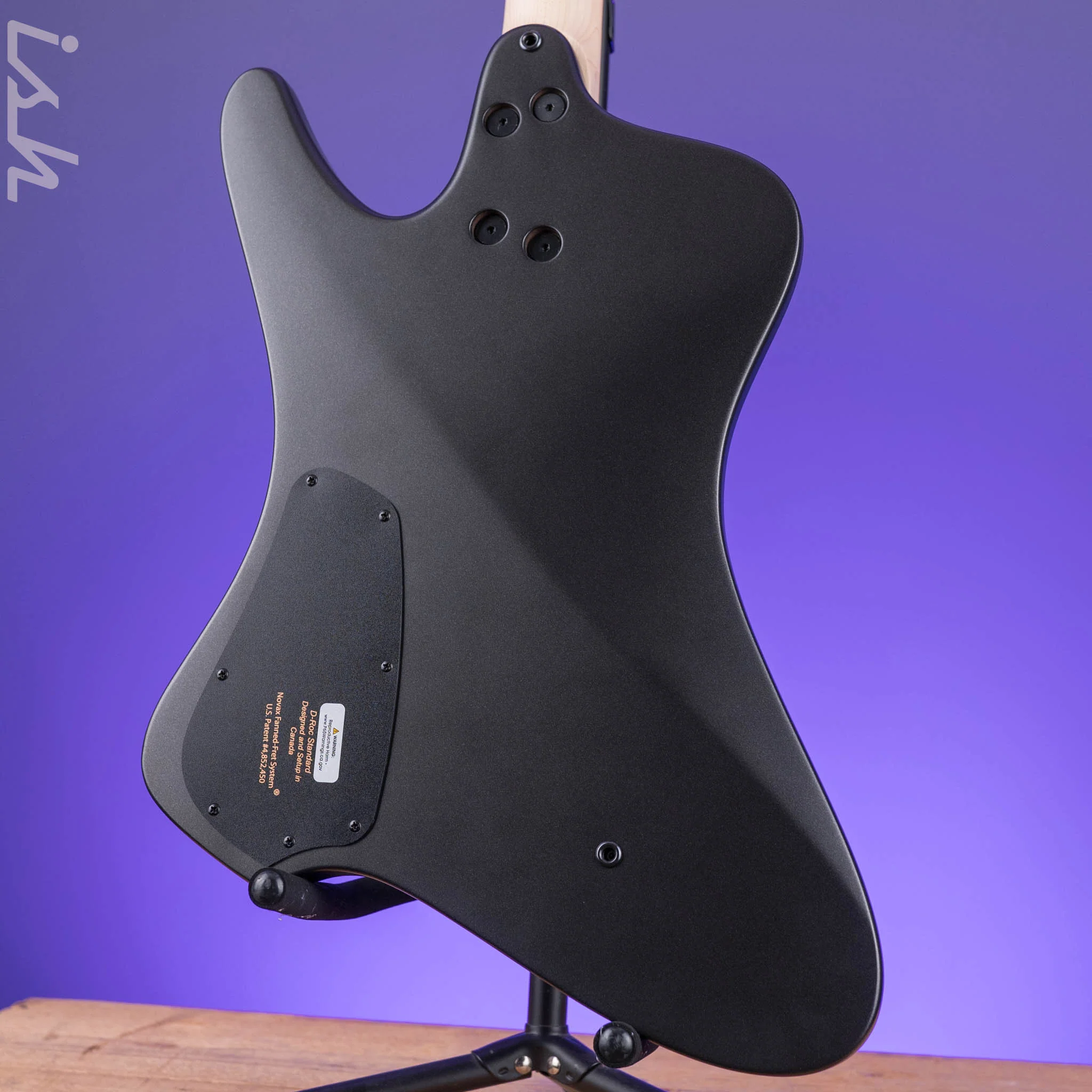 Dingwall D-Roc Standard 4-String Bass Matte Metallic Black - Image 7